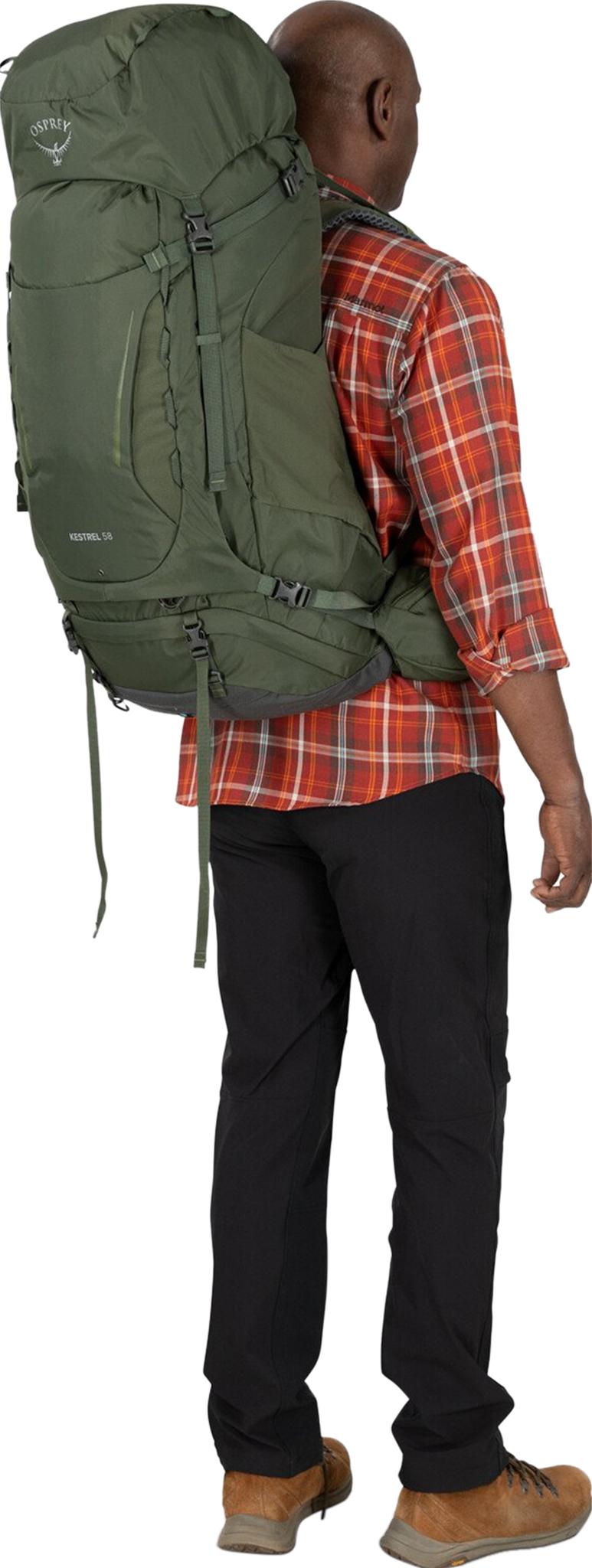Product gallery image number 8 for product Kestrel Backpacking Pack 58L - Men's