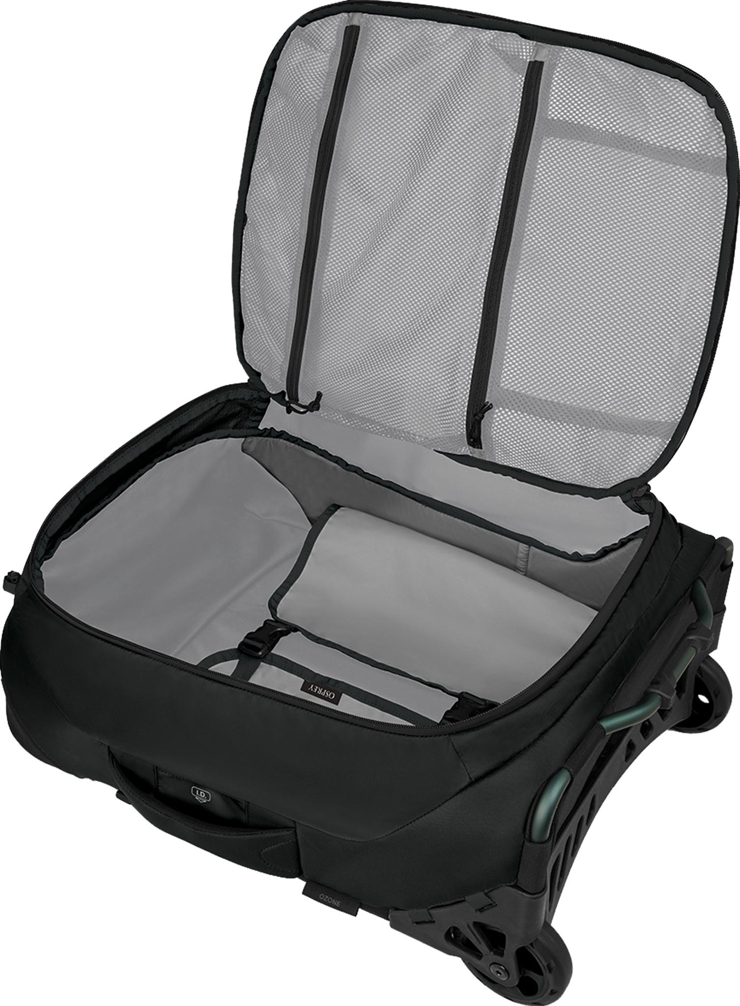 Product gallery image number 5 for product Ozone 2-Wheel Carry-On Luggage 40L