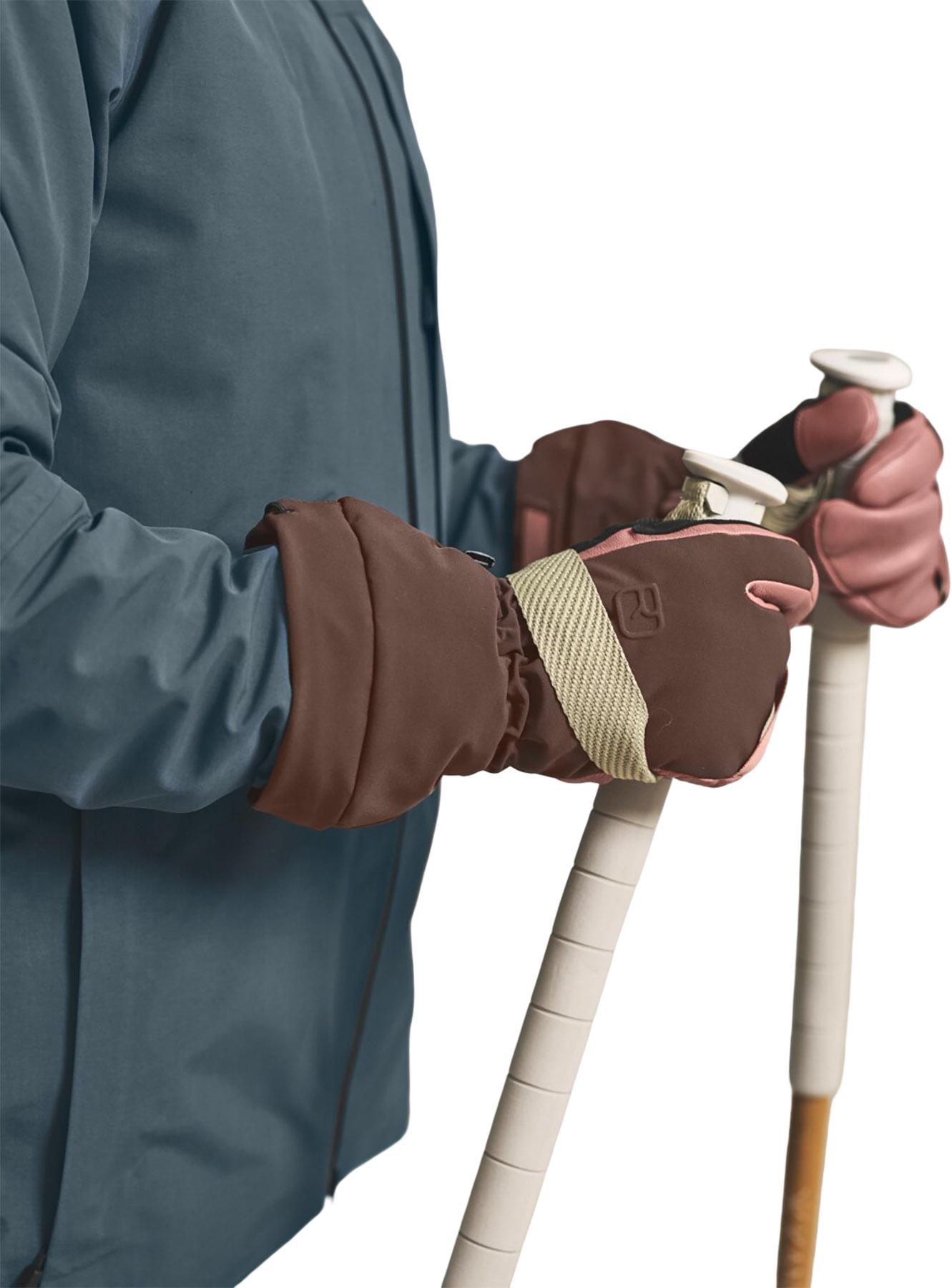 Product gallery image number 2 for product Merino Freeride 3 Finger Gloves - Women's