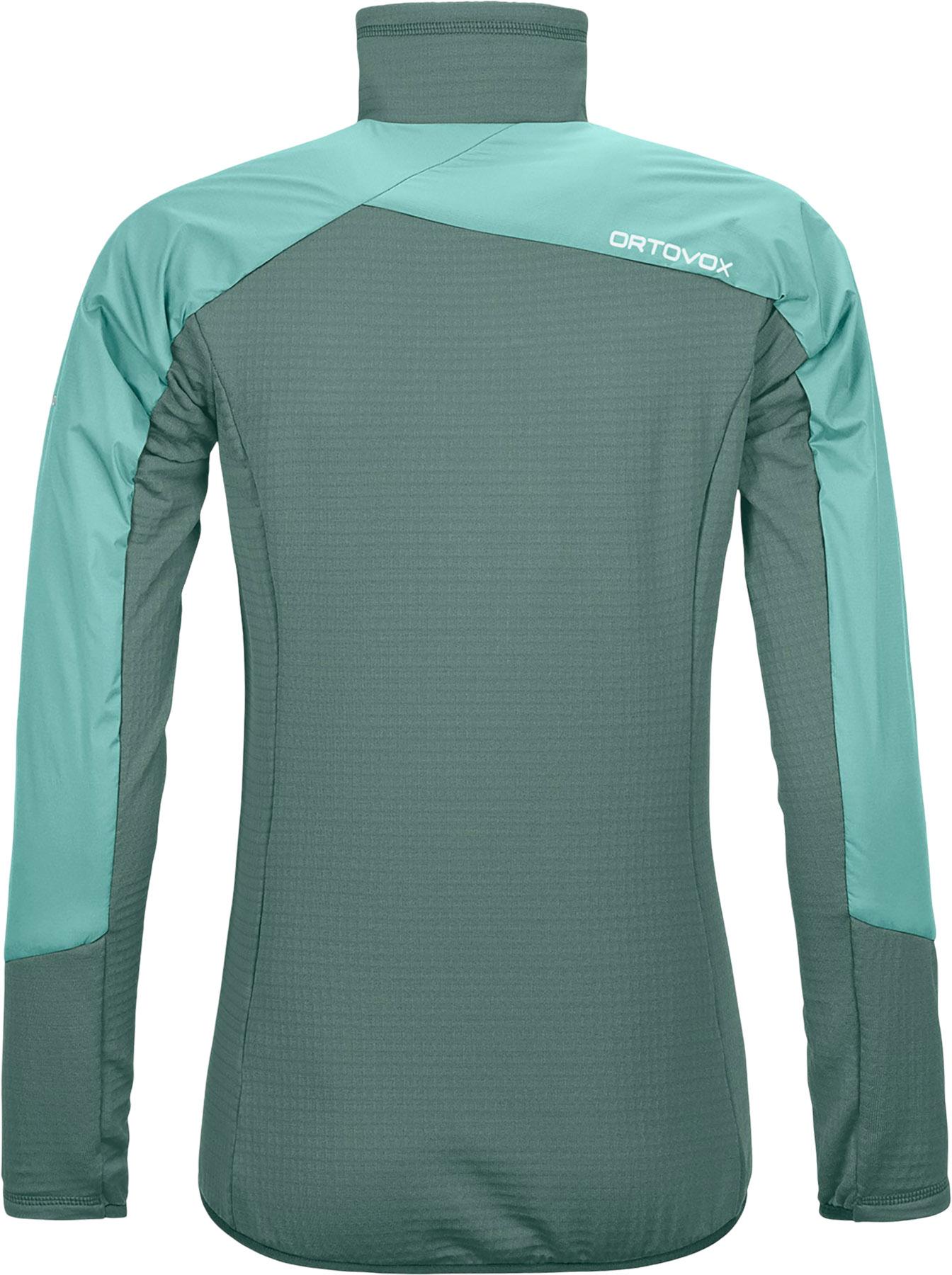 Numéro de l'image de la galerie de produits 2 pour le produit Chandail en molleton à glissière pleine longueur Westalpen Swisswool Hybrid - Femme