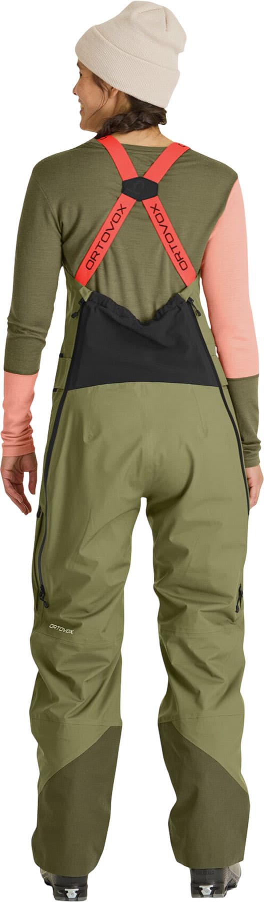 Numéro de l'image de la galerie de produits 2 pour le produit Pantalon à bretelles Deep Shell 3L - Femme