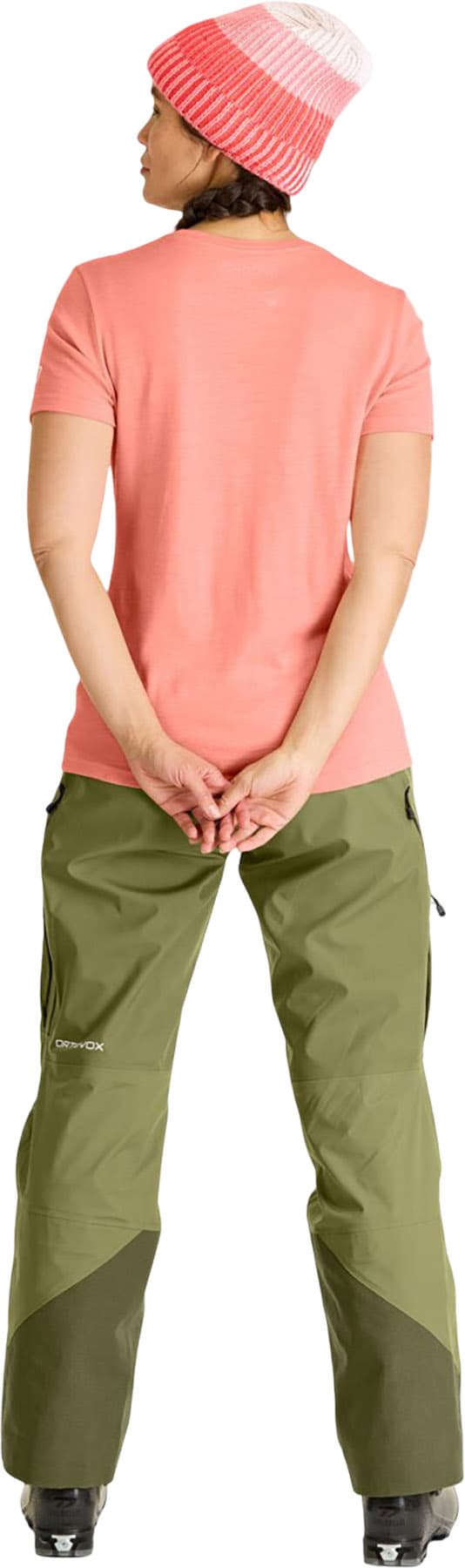 Numéro de l'image de la galerie de produits 2 pour le produit T-shirt 185 Merino Square - Femme