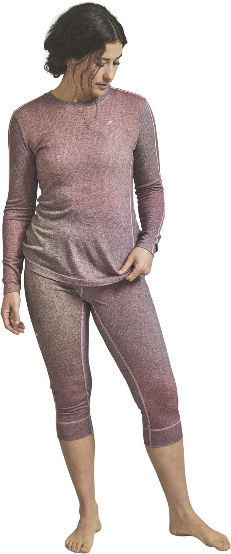 Product gallery image number 3 for product 185 Rock'N'Wool Print SP 3/4 Base Layer Pant - Women's