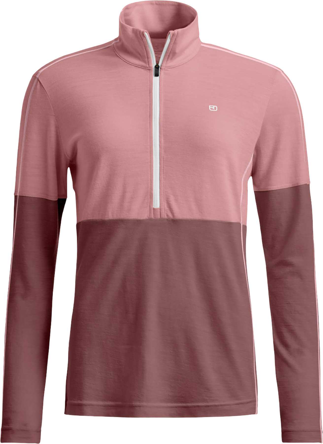 Product image for 185 Rock'N'Wool Zip Neck Base Layer Top - Women's