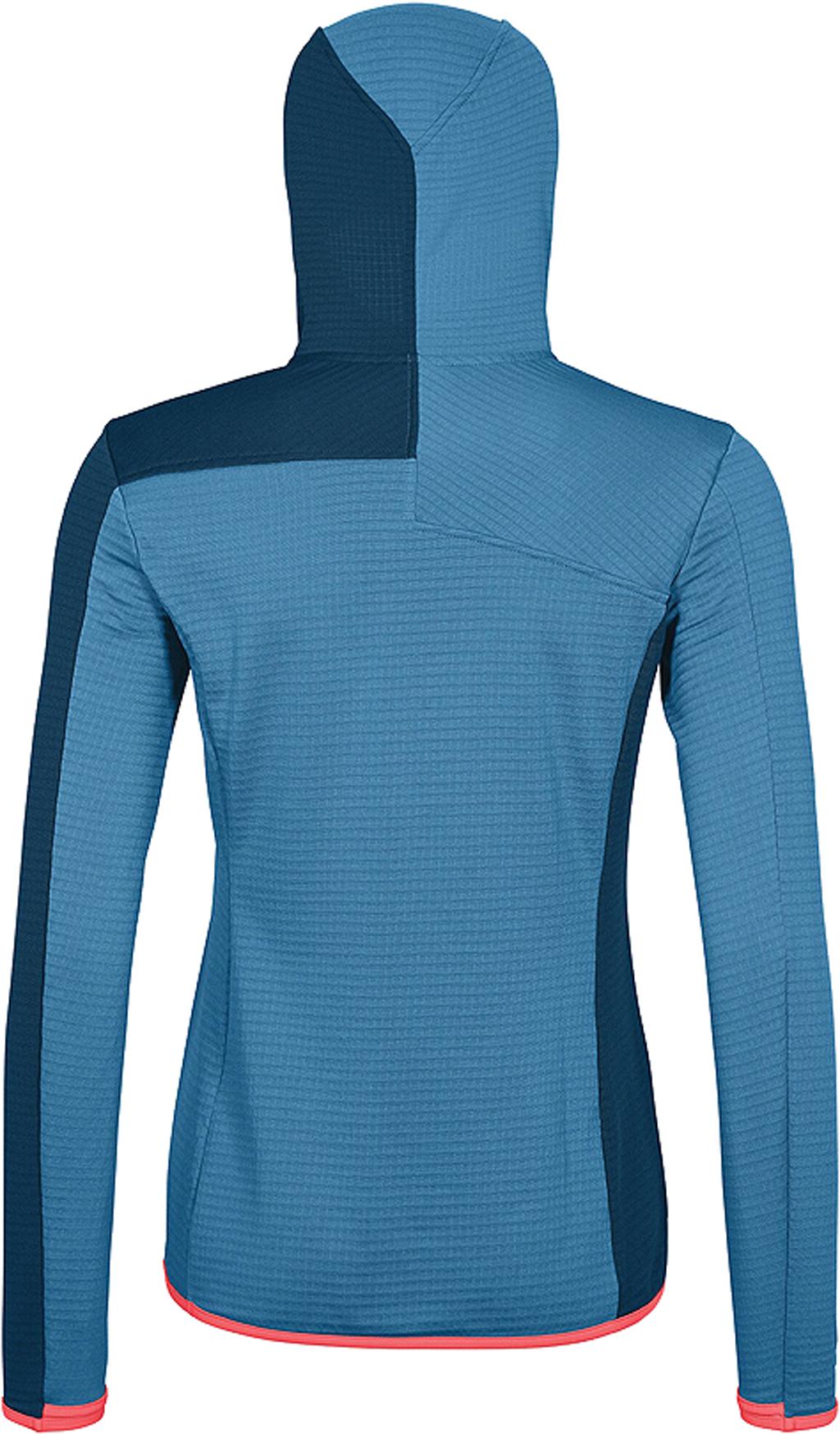 Product gallery image number 2 for product Fleece Light Grid Hooded Jacket - Women's