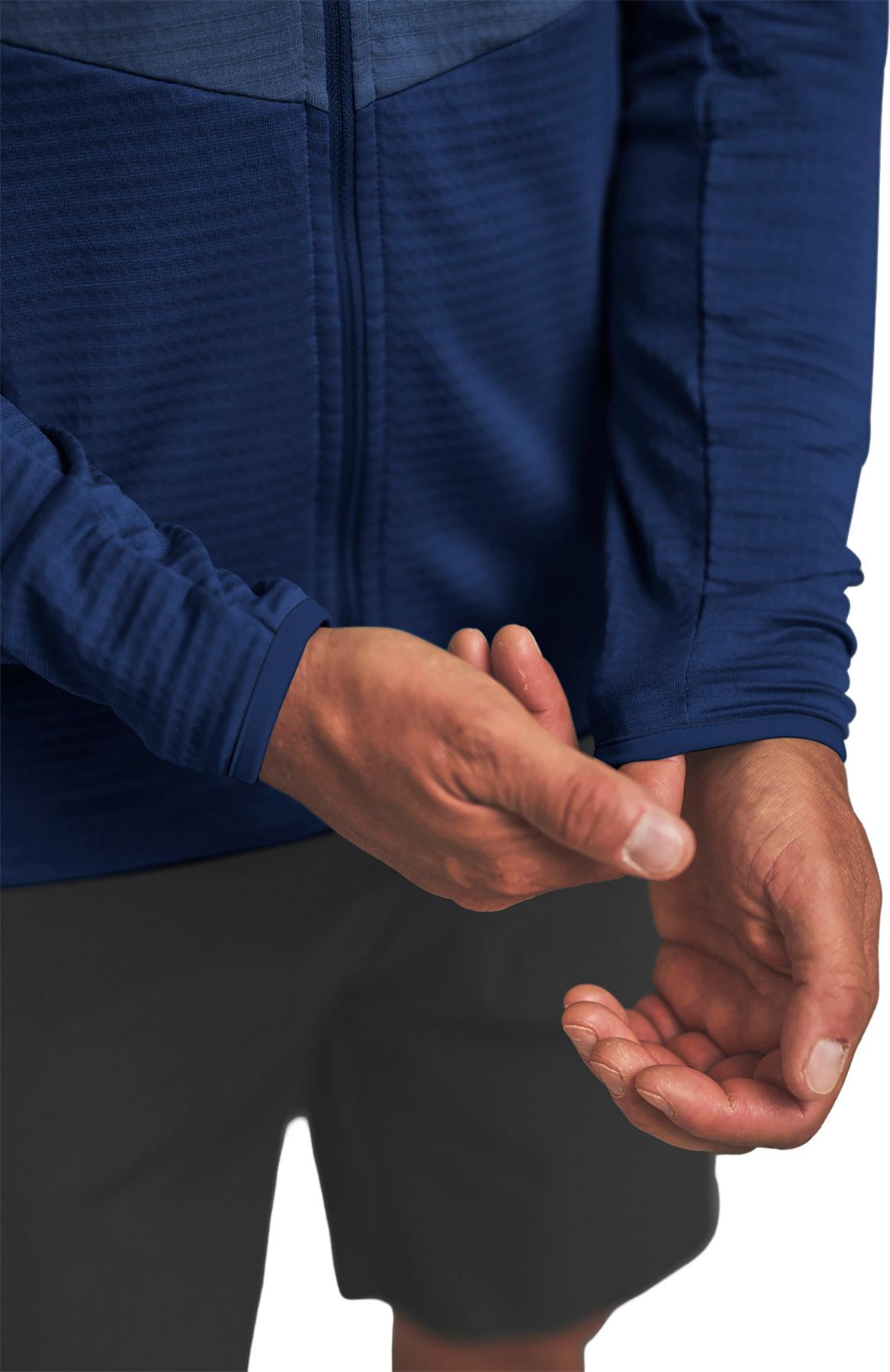 Numéro de l'image de la galerie de produits 4 pour le produit FLEECE LIGHT GRID HOODY M