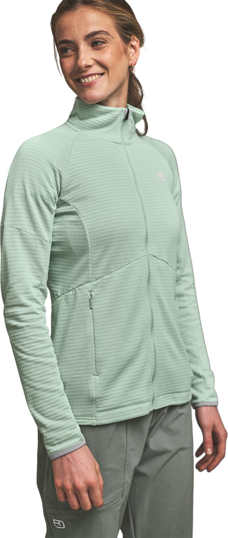 Product gallery image number 4 for product FLEECE LIGHT GRID JACKET W