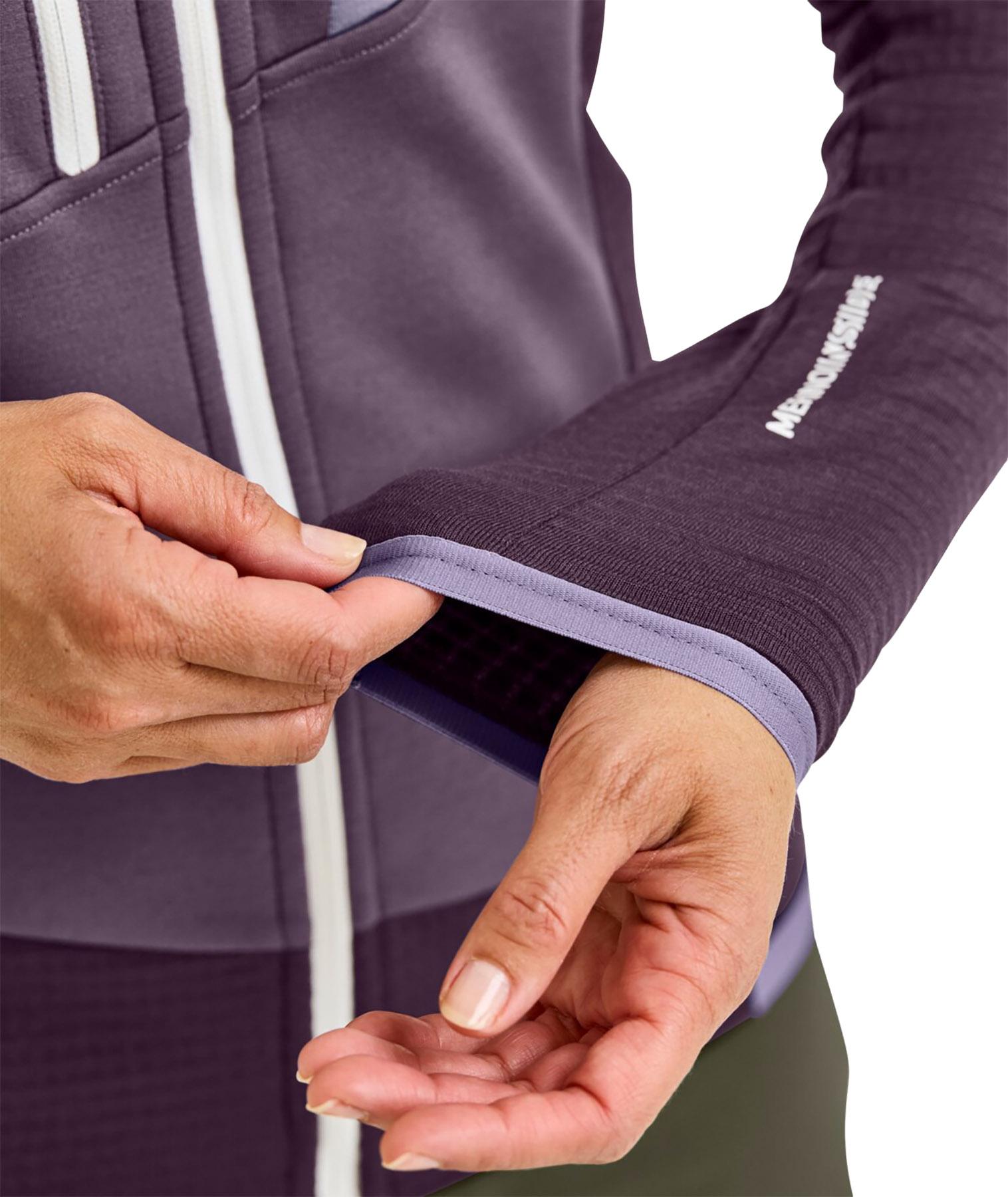 Numéro de l'image de la galerie de produits 5 pour le produit Chandail à capuchon Fleece Grid - Femme