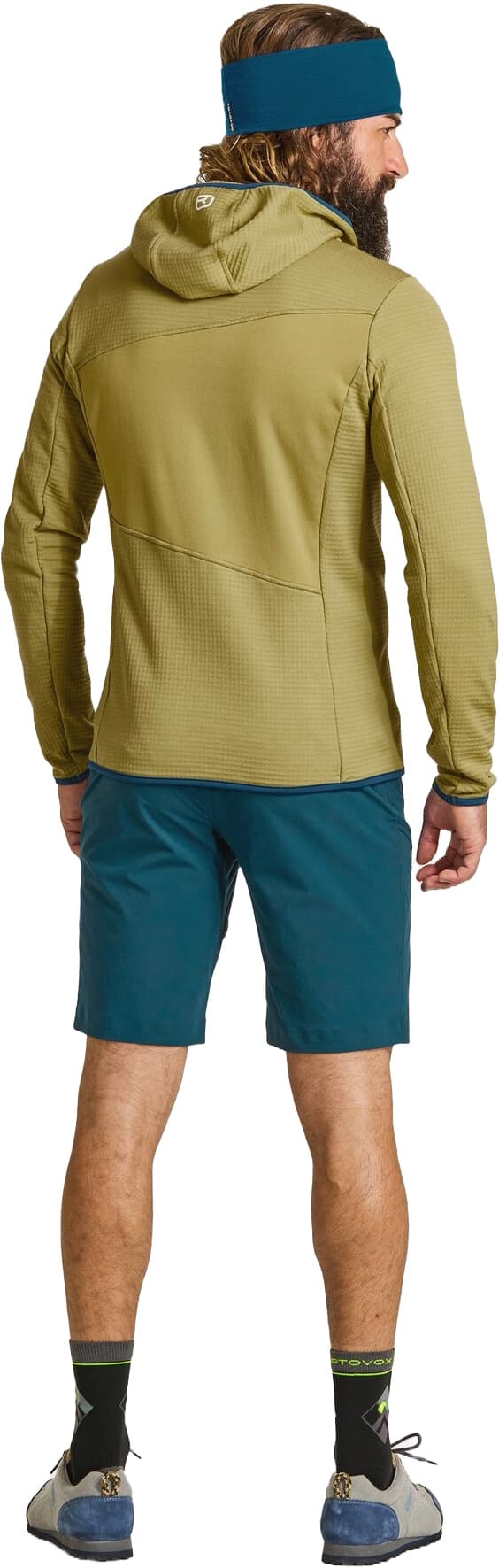 Product gallery image number 3 for product Chandail à capuchon Fleece Grid - Homme