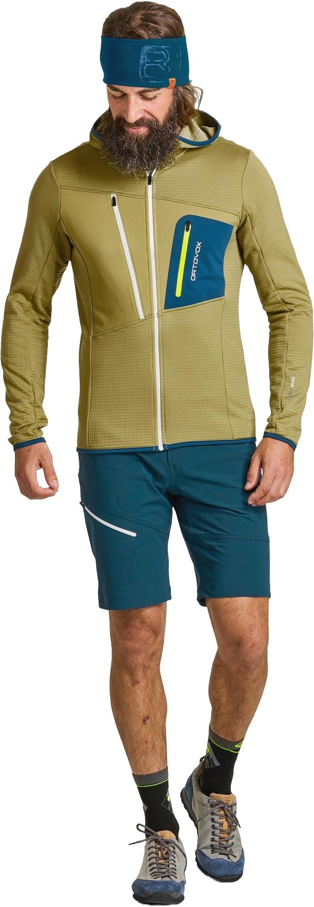 Product gallery image number 5 for product Chandail à capuchon Fleece Grid - Homme