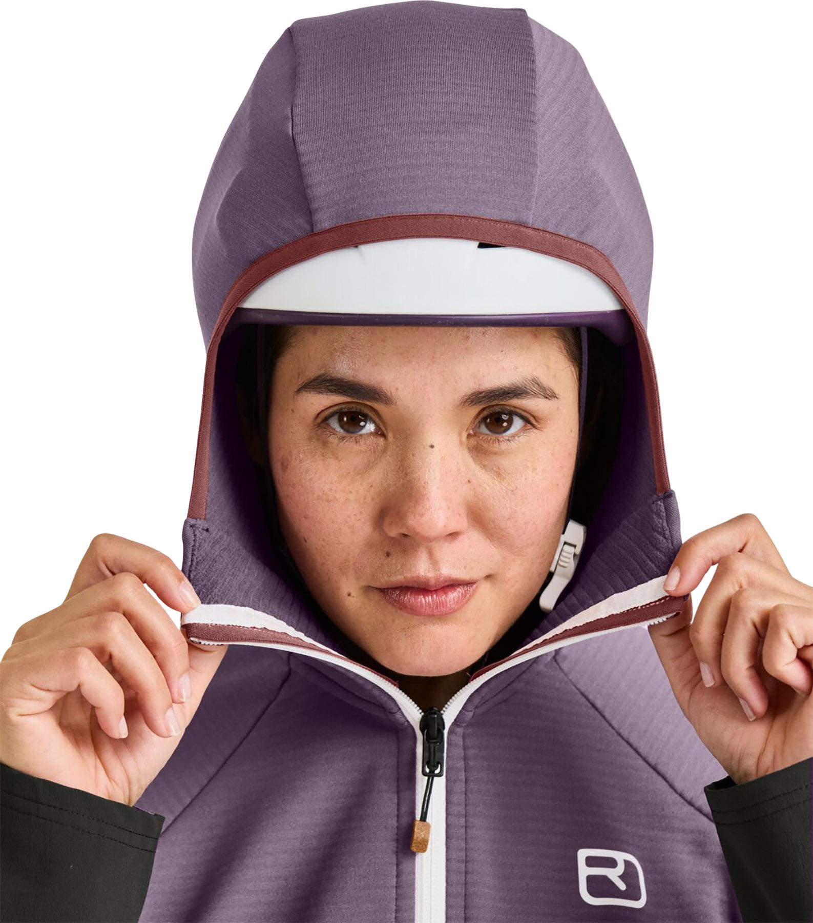Product gallery image number 2 for product Fleece Rib Hoody - Women's