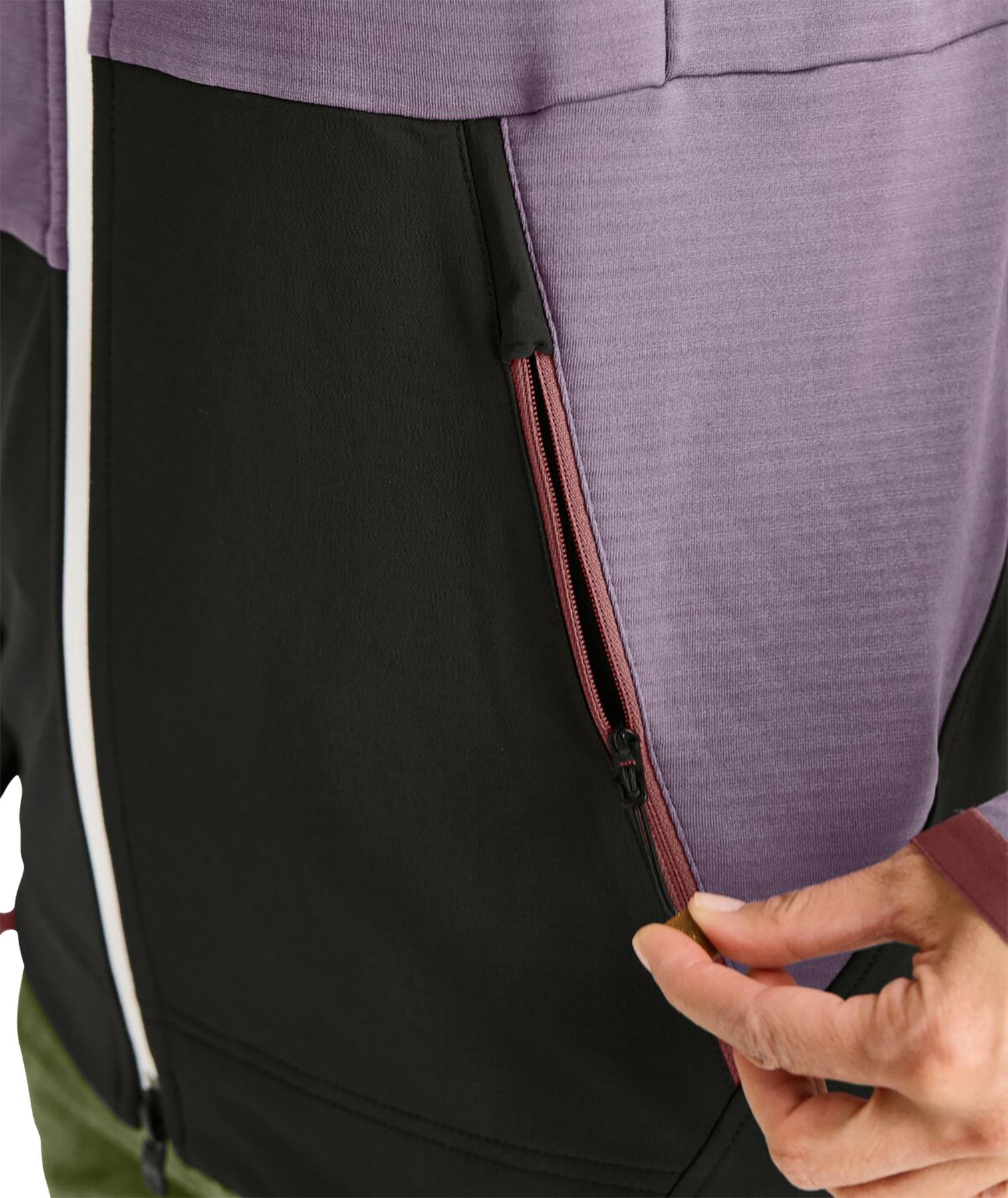 Product gallery image number 4 for product Fleece Rib Hoody - Women's