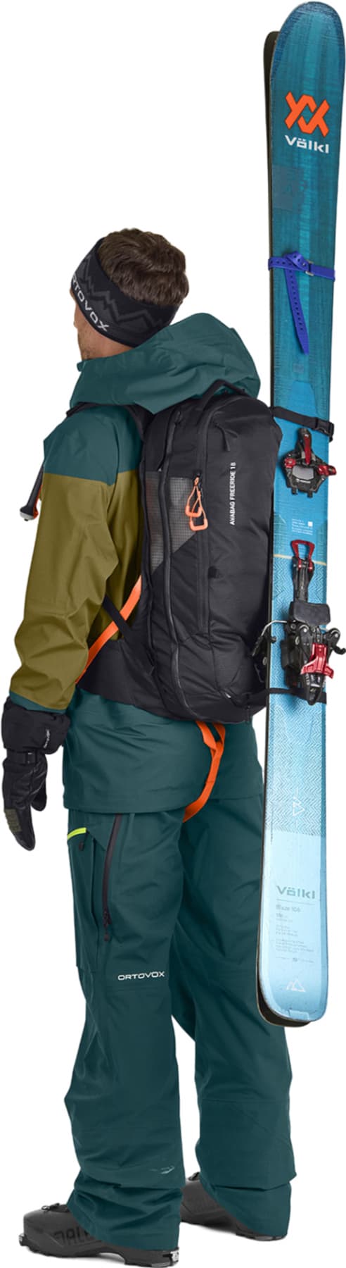 Numéro de l'image de la galerie de produits 3 pour le produit Sac à dos de freeride zippé Avabag Litric 18L