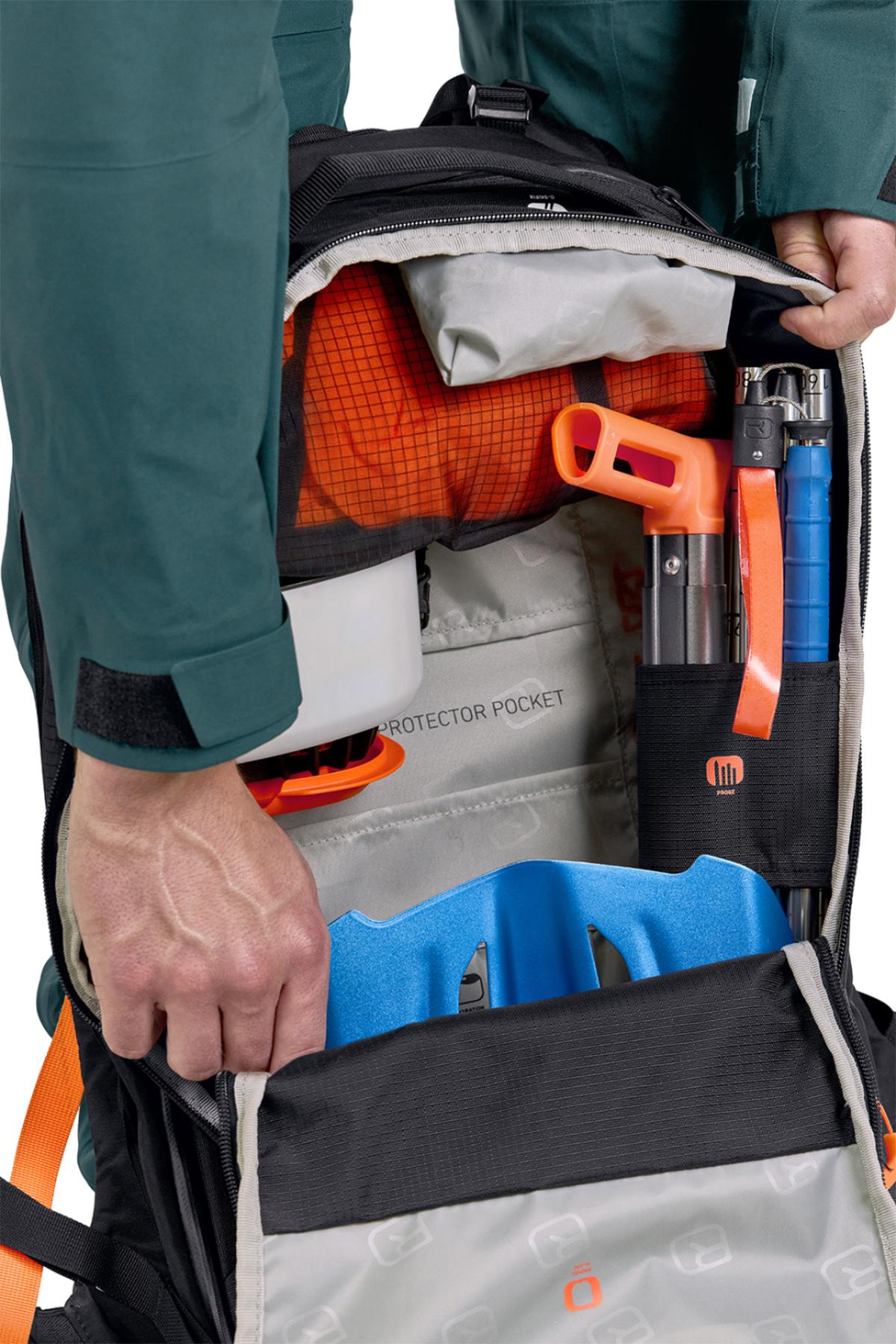 Numéro de l'image de la galerie de produits 5 pour le produit Sac à dos de freeride zippé Avabag Litric 18L