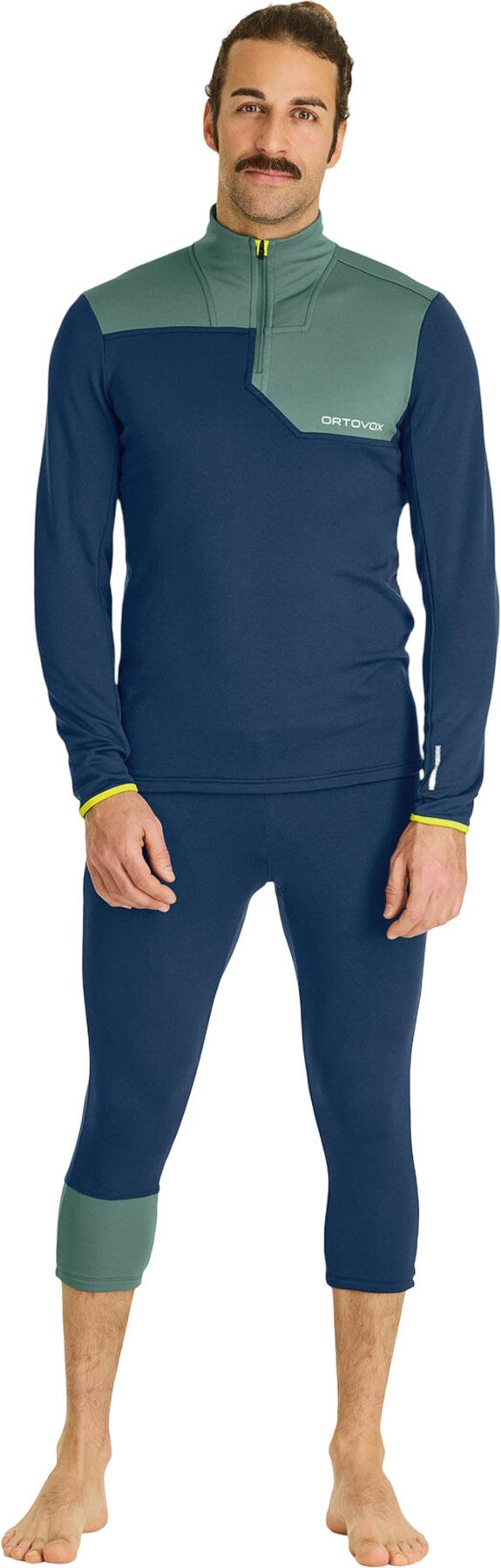 Product gallery image number 4 for product Fleece Light Zip Neck Pullover - Men's