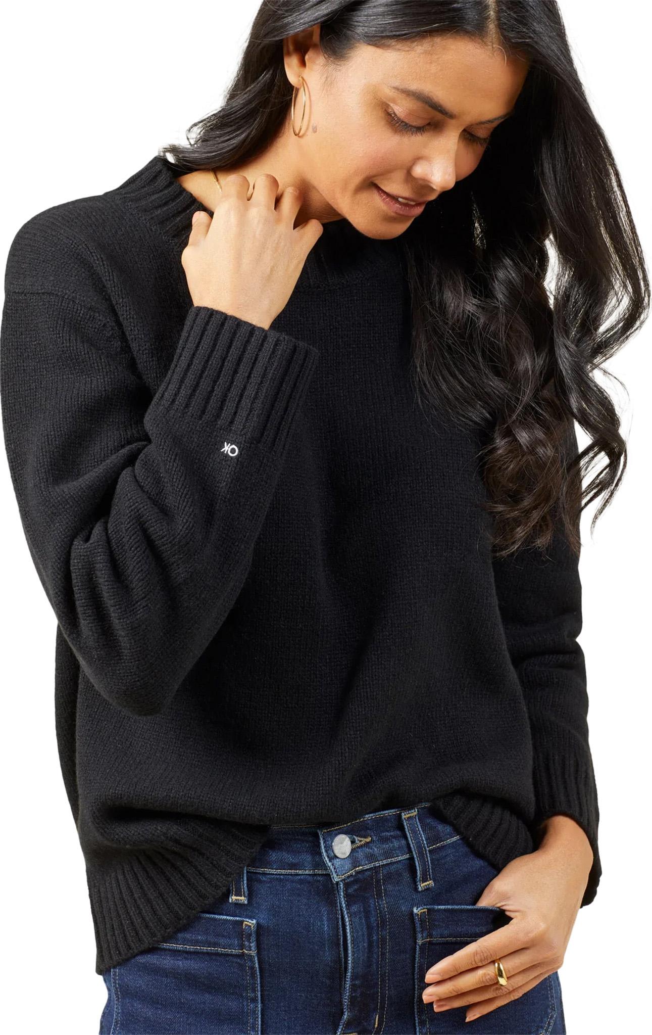 Product gallery image number 3 for product Archer Cashmere Crew Neck Sweater - Women's