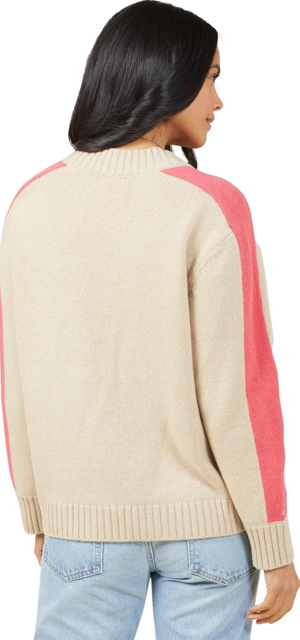 Product gallery image number 2 for product Archer Cashmere Crew Neck Stripe Sweater - Women's