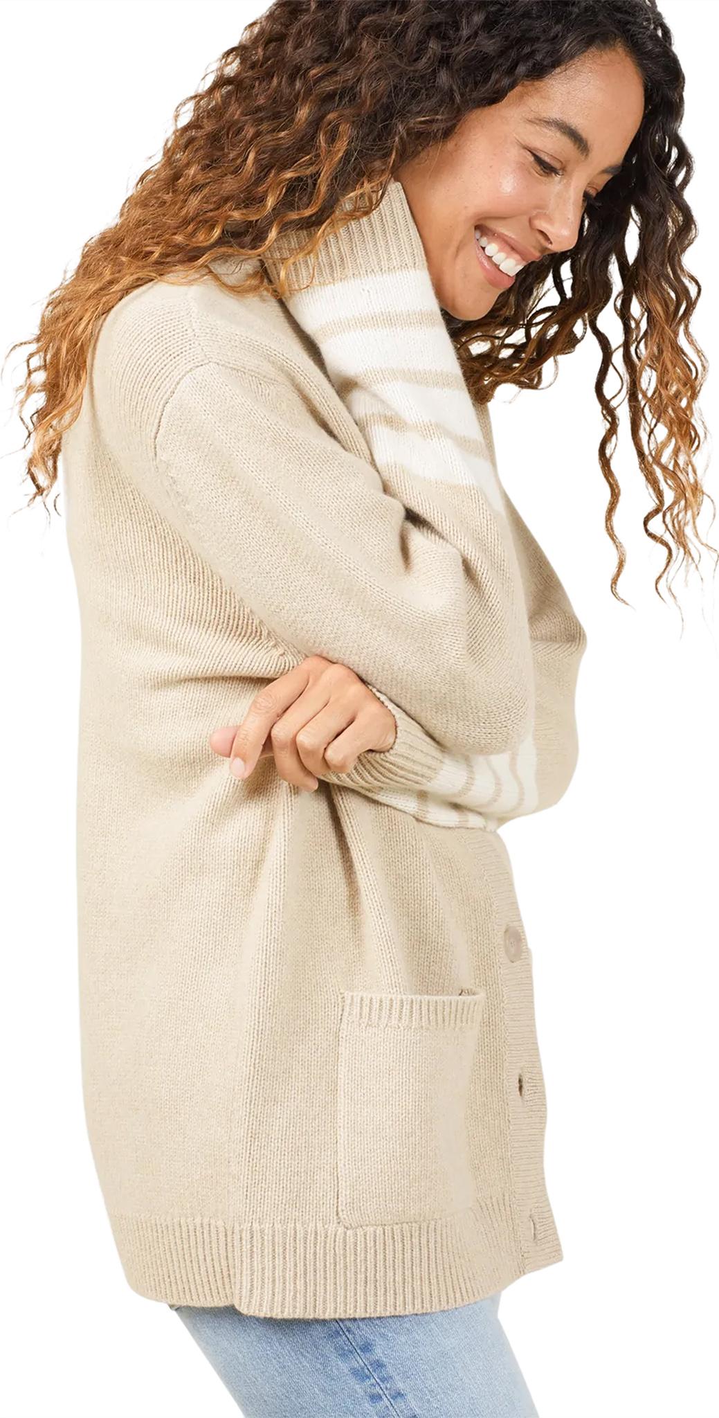 Product gallery image number 3 for product Cameron Boyfriend Cashmere Cardigan - Women's