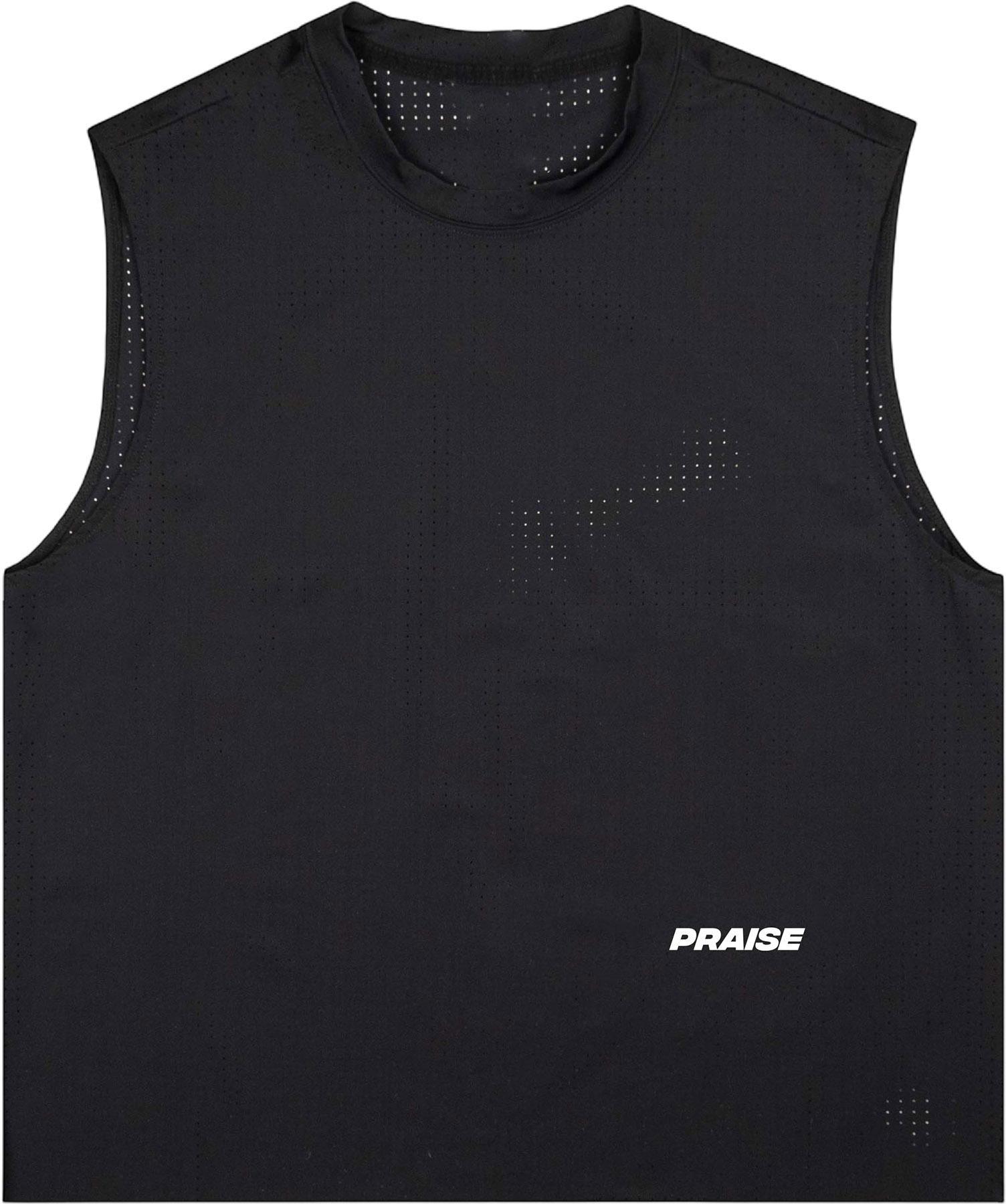 Product image for Austin Midweight Mesh Cut Off T-Shirt - Unisex