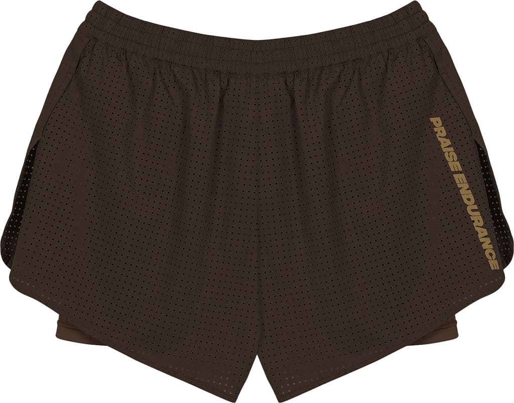Product gallery image number 2 for product Motion Performance Mesh Double Layer Shorts - Unisex