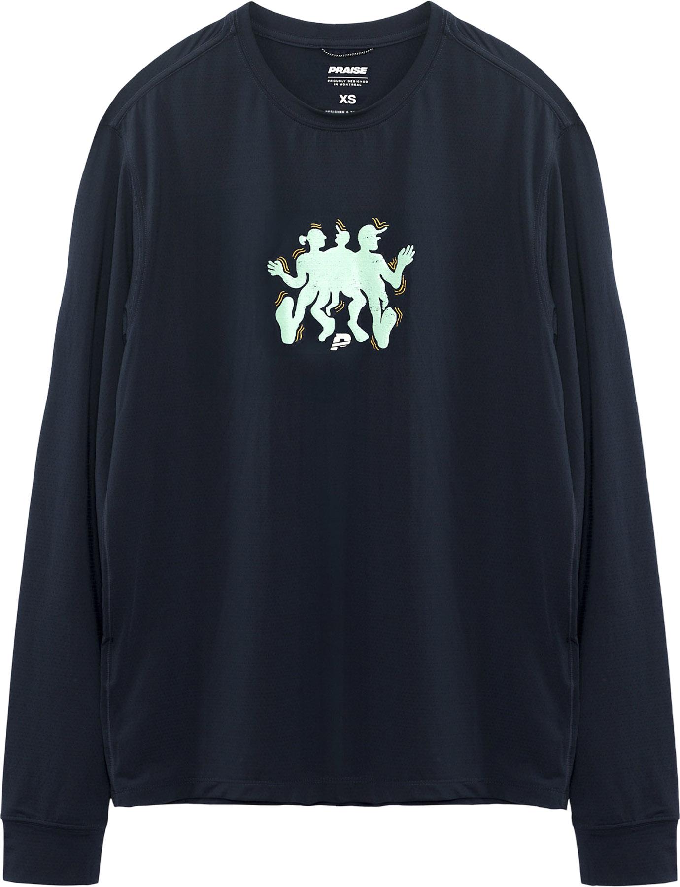 Product image for Nirvana Long Sleeve Running Top - Unisex