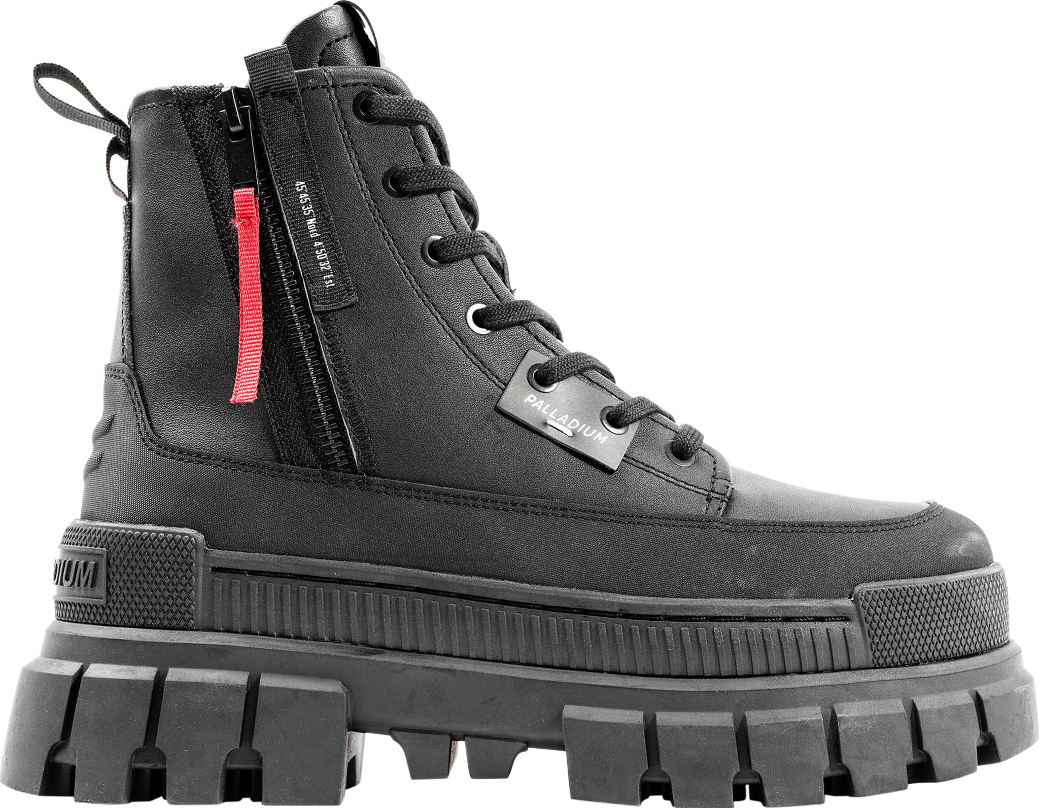 Product gallery image number 1 for product Revolt Zip Leather Boots - Women's