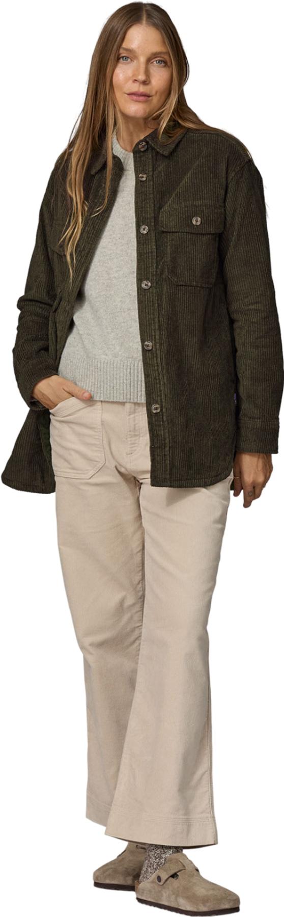 Product gallery image number 3 for product Corduroy Overshirt Jacket - Women's