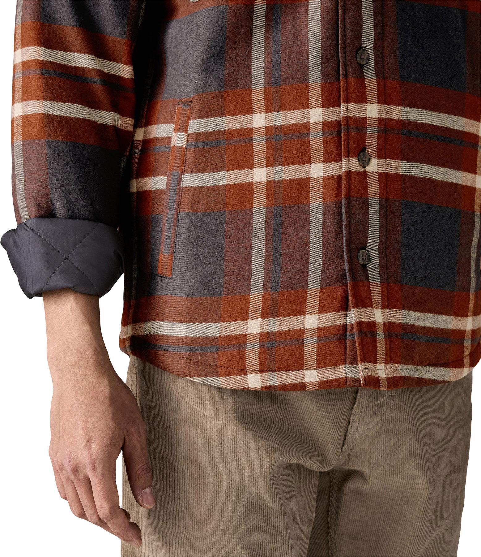 Product gallery image number 4 for product Chemise en flanelle isolé Fjord - Homme