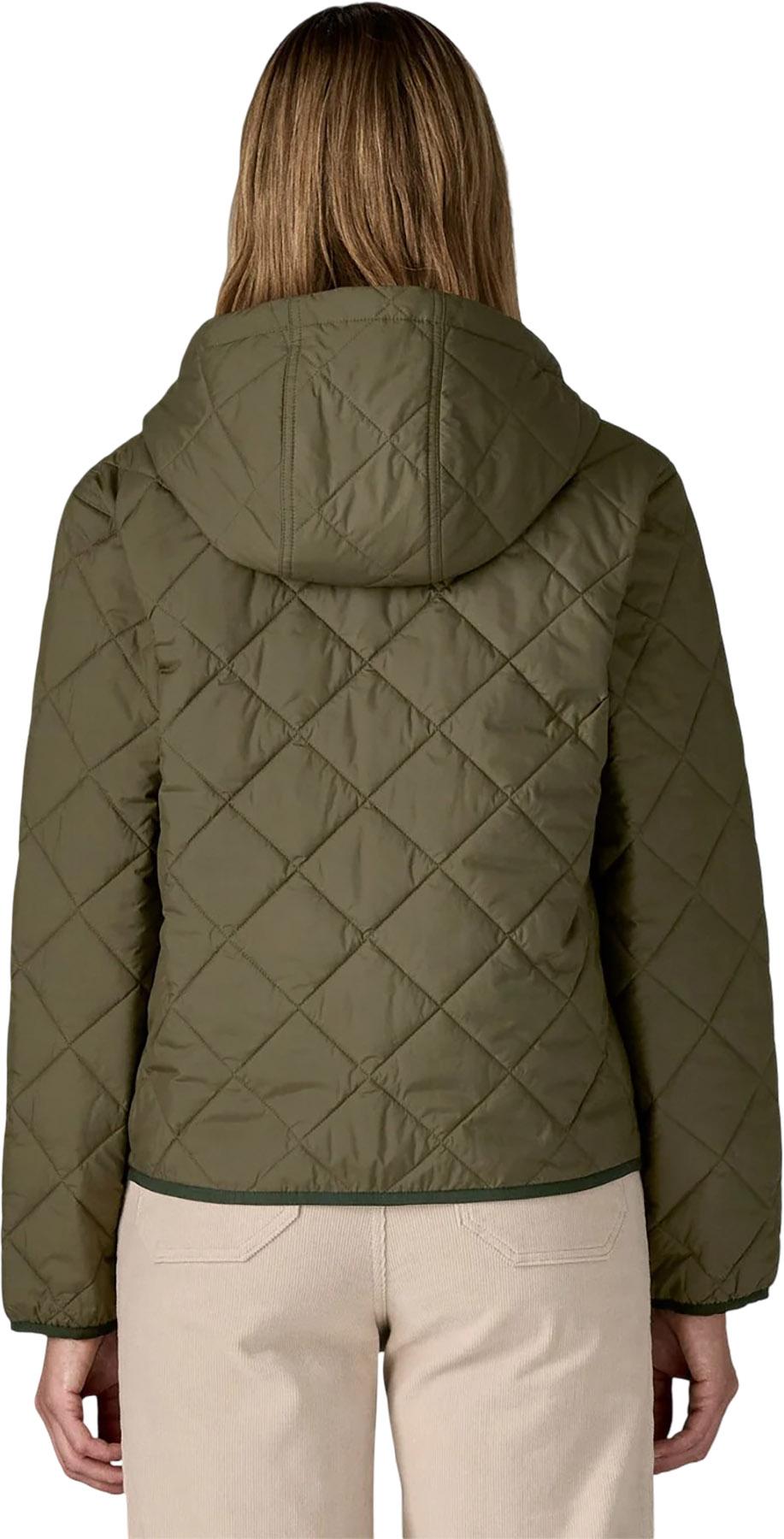 Product gallery image number 2 for product Diamond Quilted Bomber Hoody - Women's