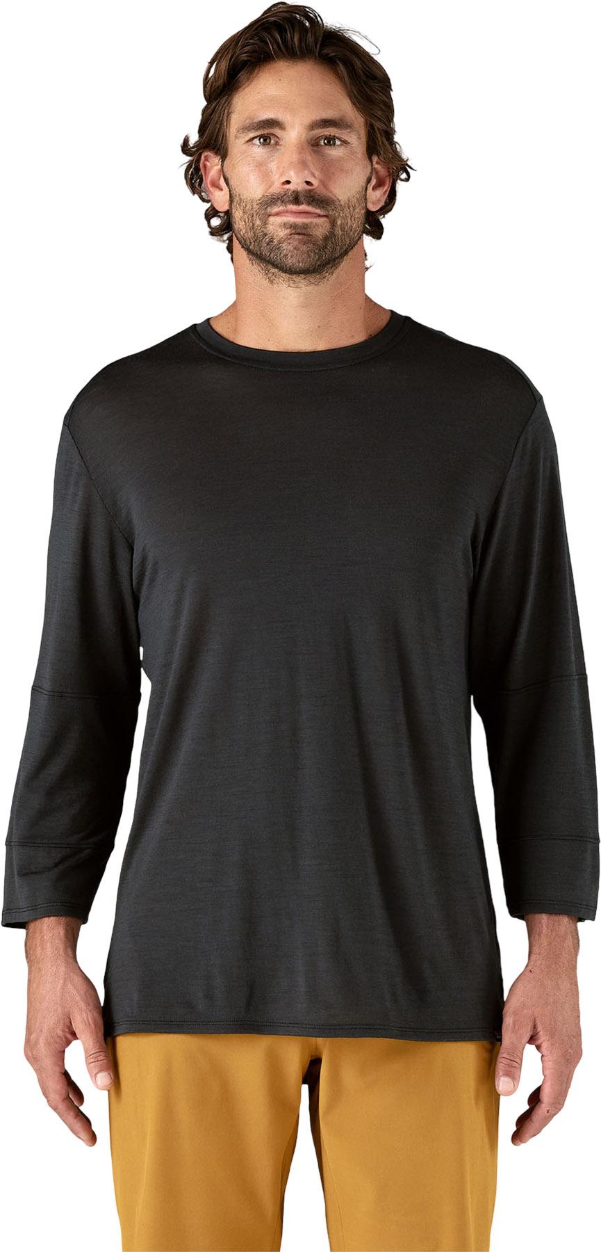 Product gallery image number 3 for product Merino Blend 3/4 Sleeve Bike Jersey - Men's