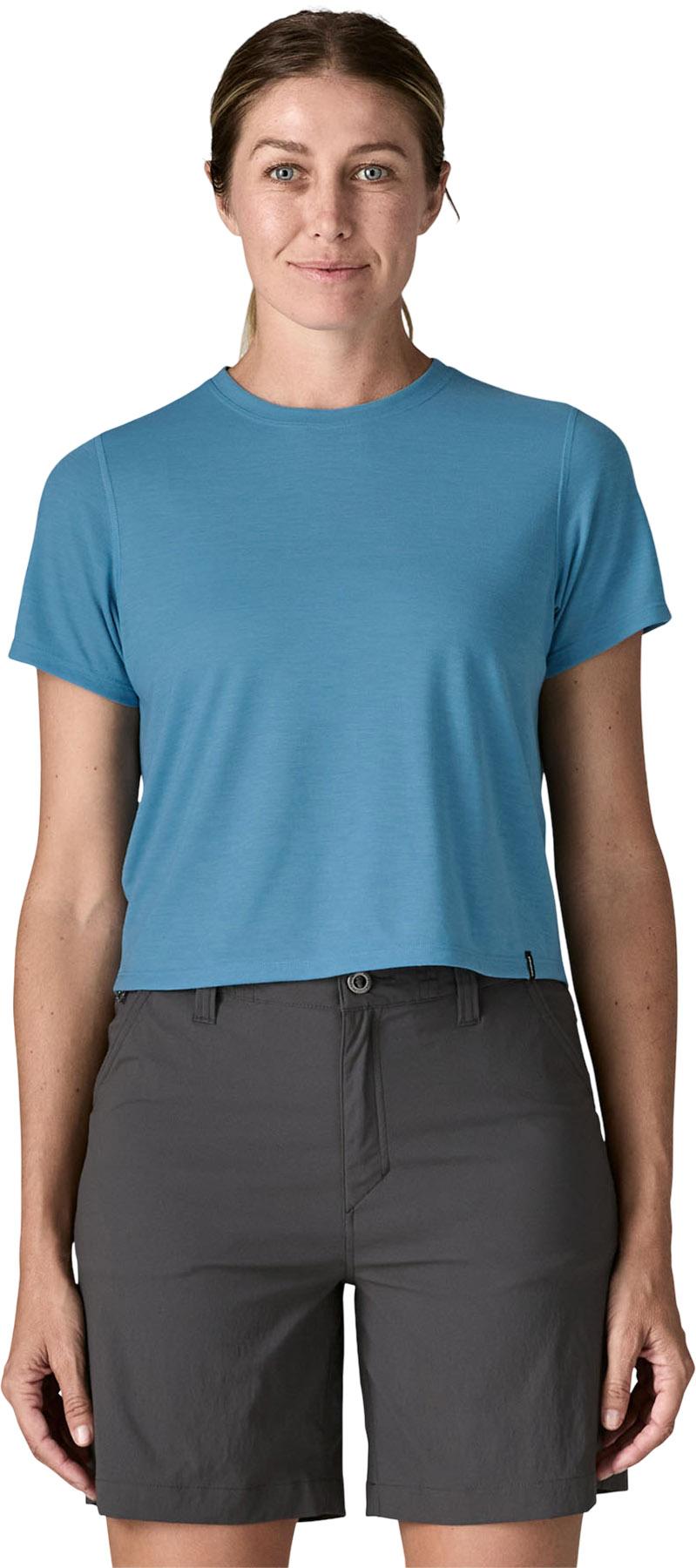 Product gallery image number 3 for product Capilene Cool Trail Cropped T-Shirt - Women's
