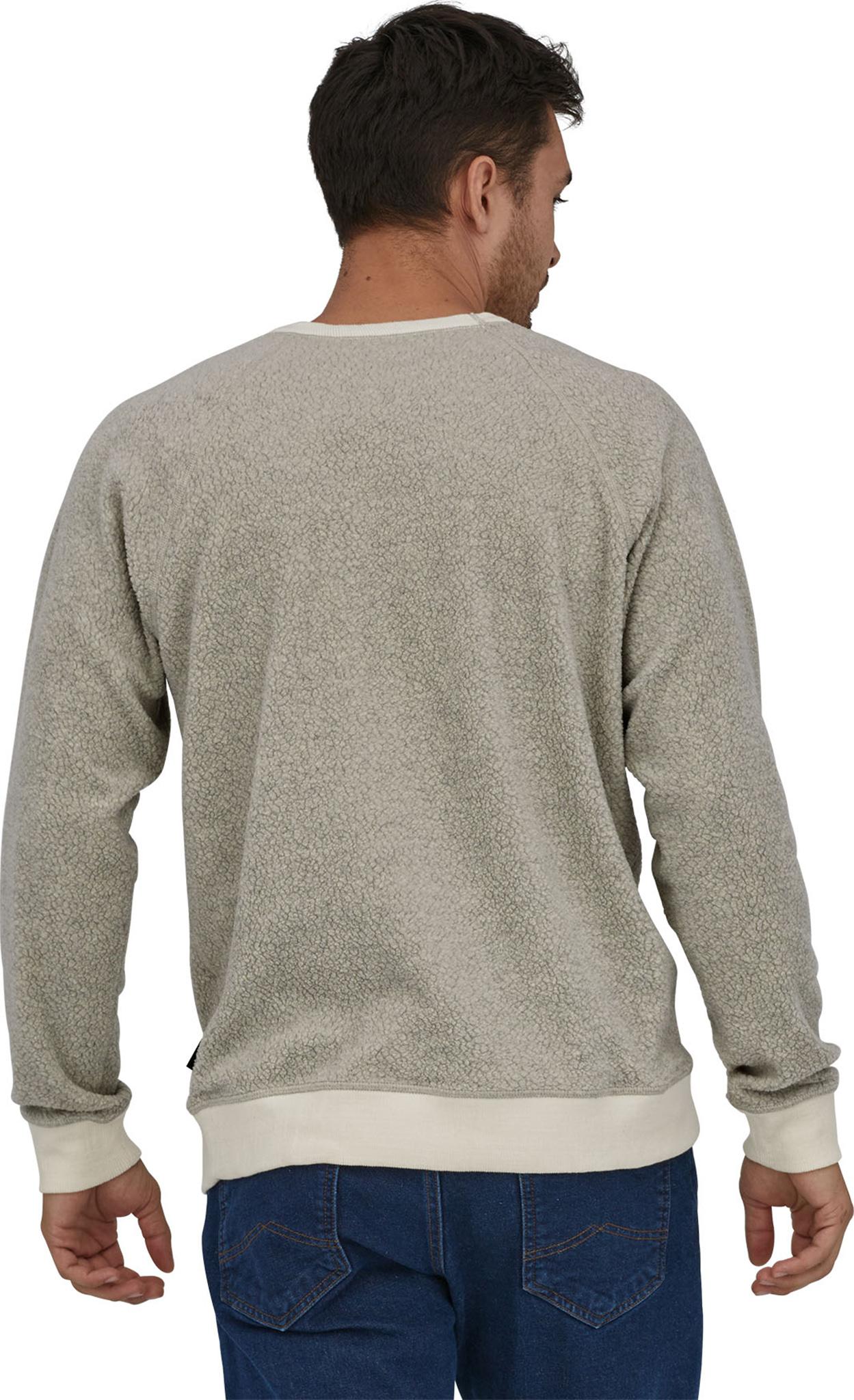 Product gallery image number 2 for product Reversible Shearling Crew Neck Pullover - Men's