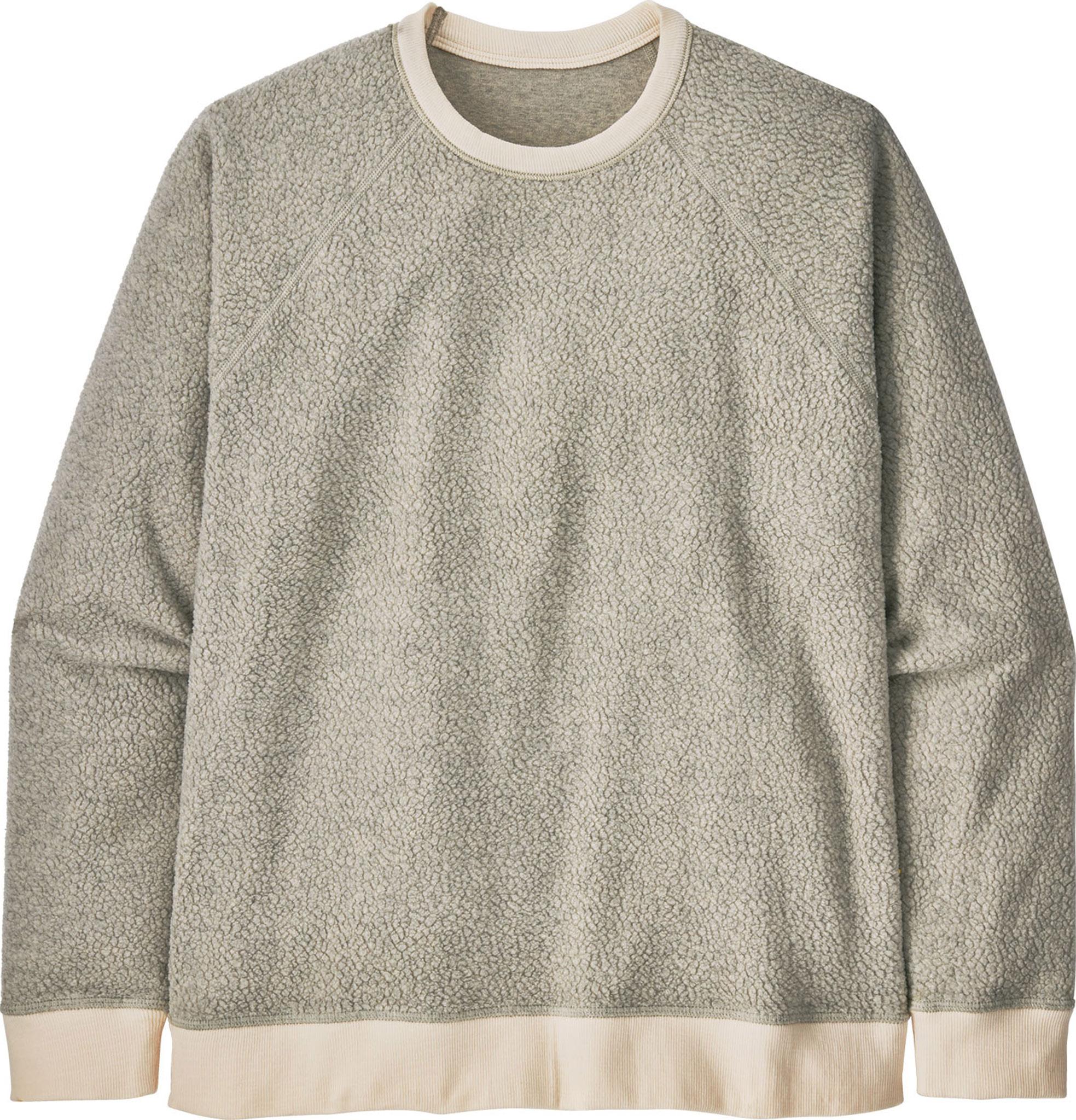 Product gallery image number 3 for product Reversible Shearling Crew Neck Pullover - Men's