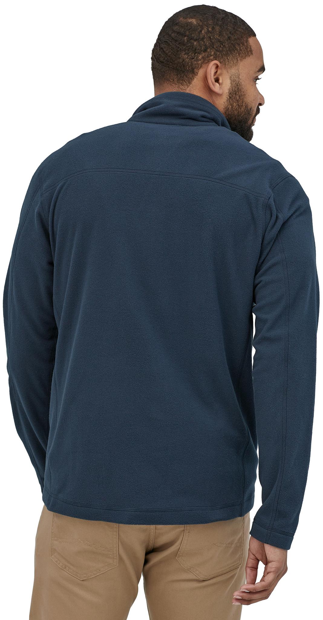 Product gallery image number 3 for product Chandail en molleton à glissière pleine longueur Micro D - Homme