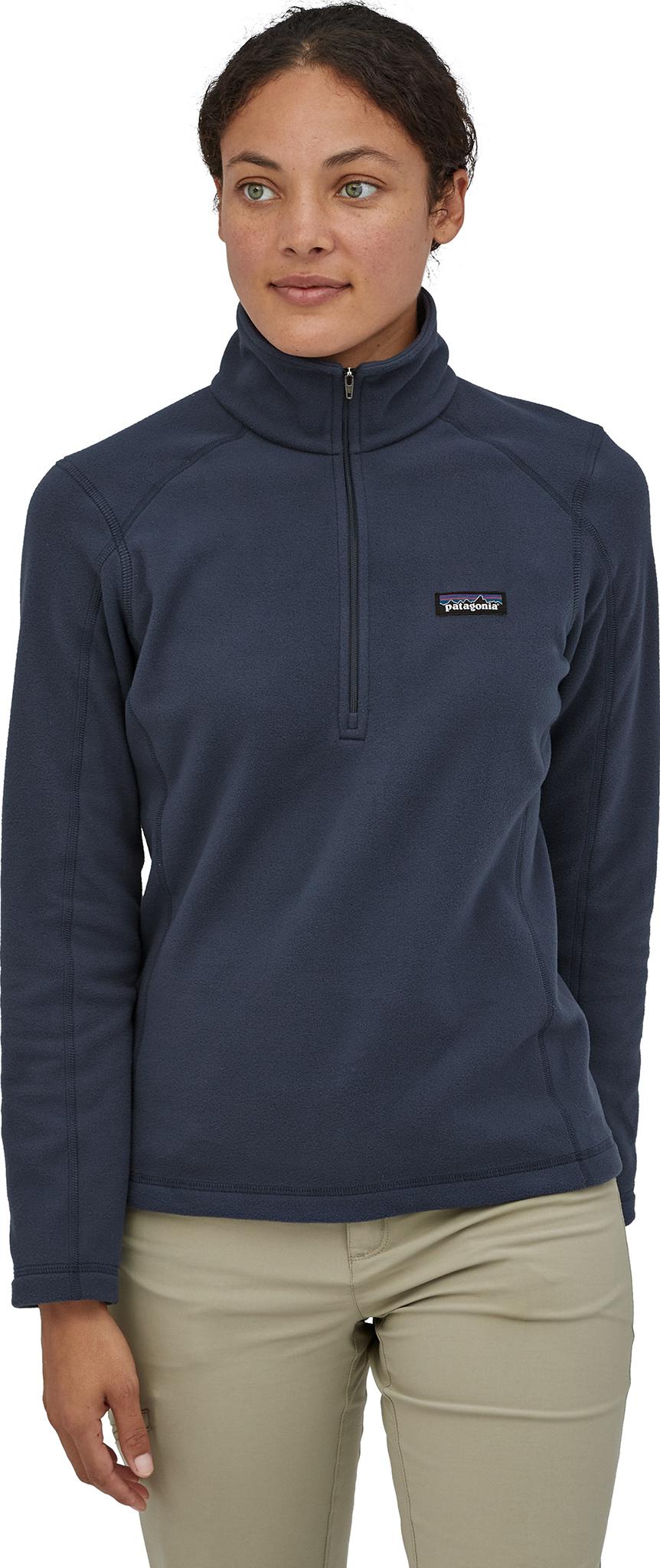 Product gallery image number 3 for product Chandail à glissière 1/4 Micro D - Femme