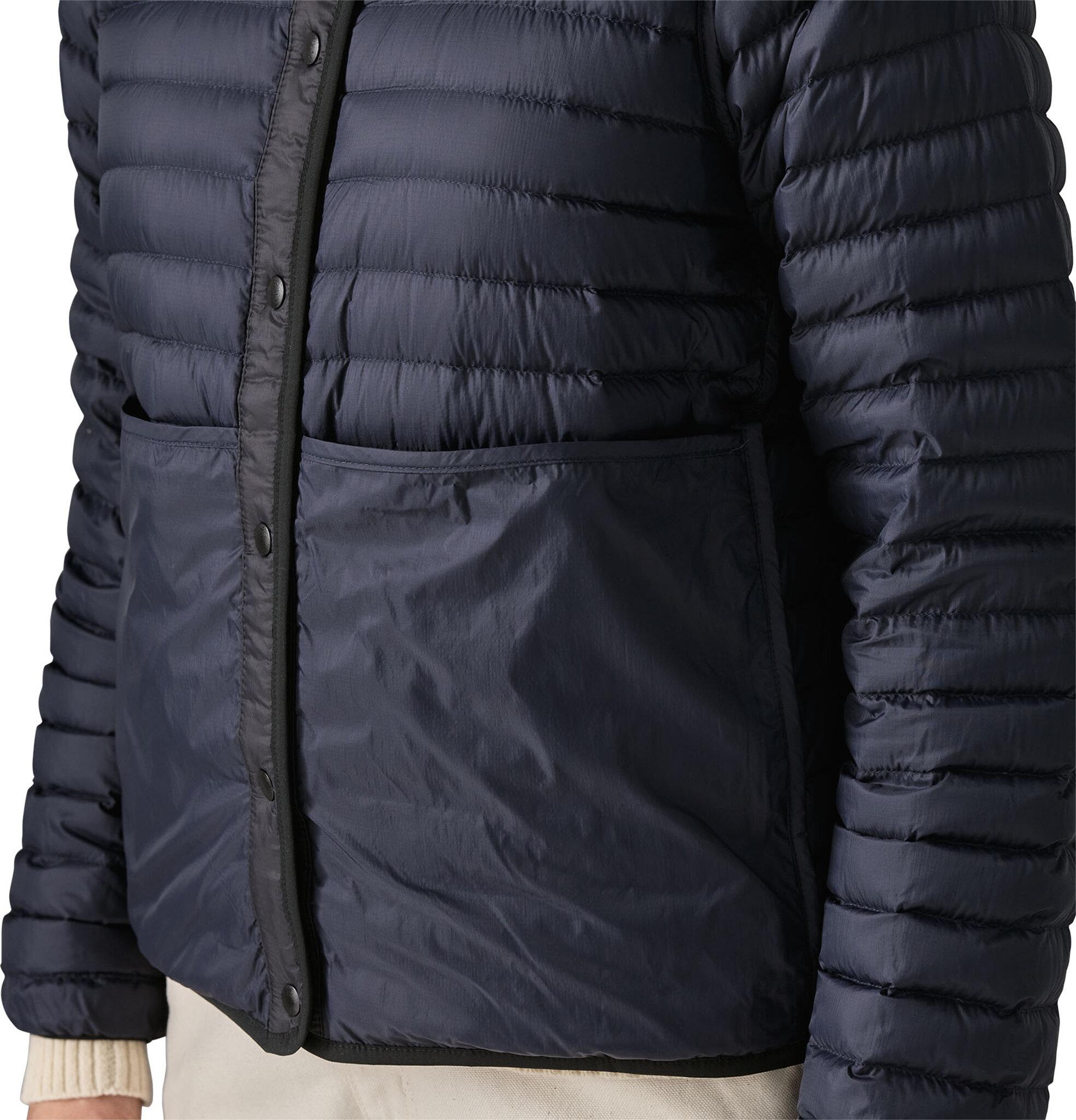 Numéro de l'image de la galerie de produits 3 pour le produit Cardigan Lightweight Reversible Down Sweater - Femme