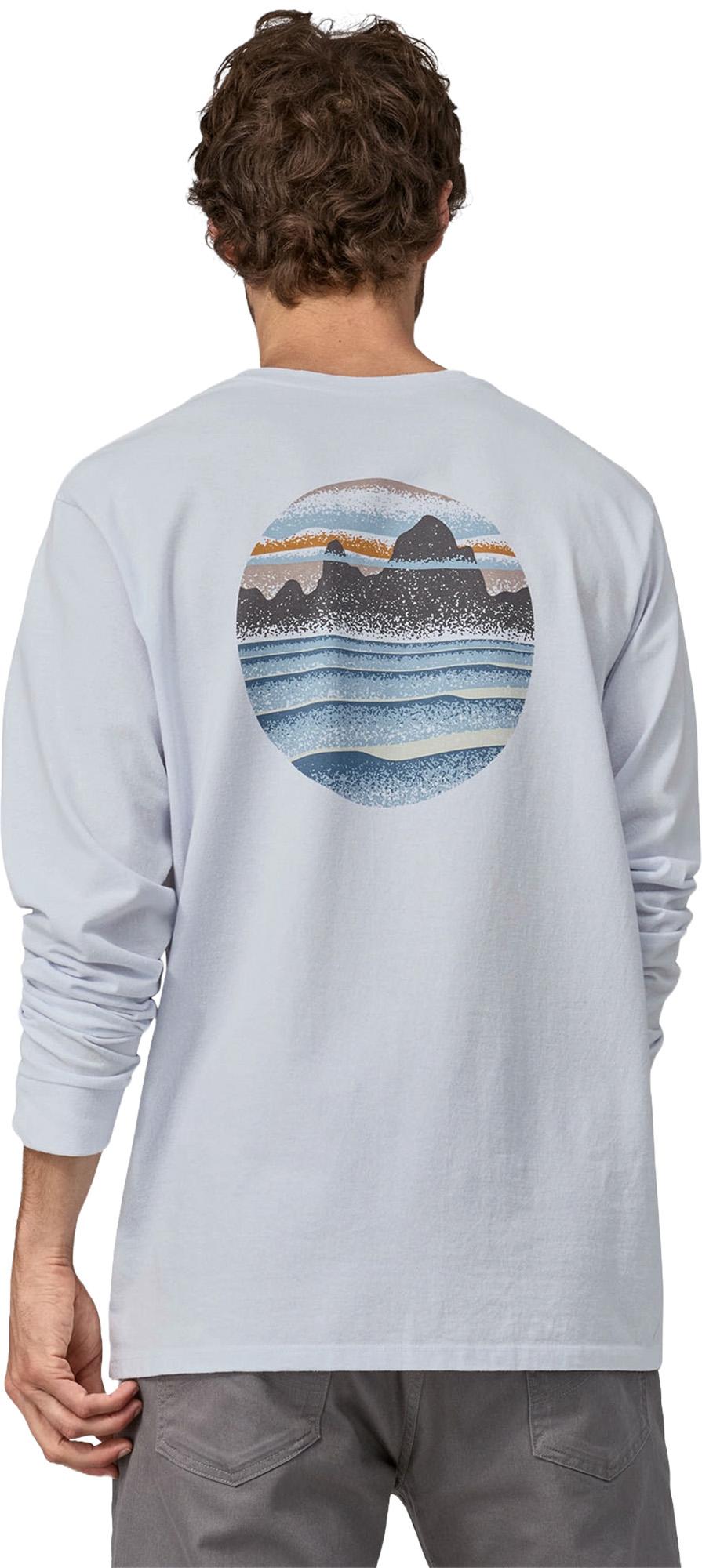 Product gallery image number 3 for product Skyline Stencil Responsibili-Tee Long Sleeve T-Shirt - Men's