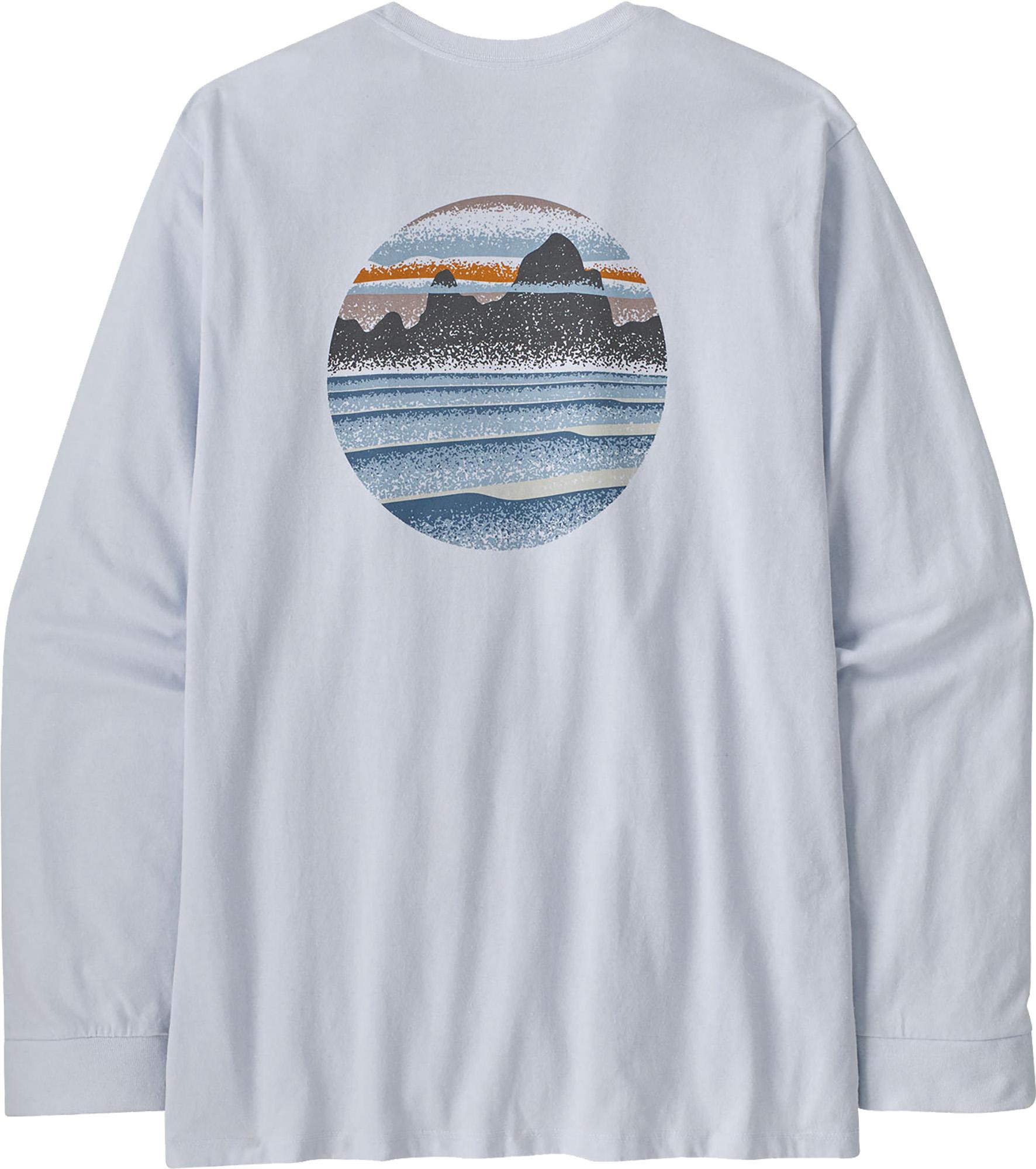 Product gallery image number 4 for product Skyline Stencil Responsibili-Tee Long Sleeve T-Shirt - Men's