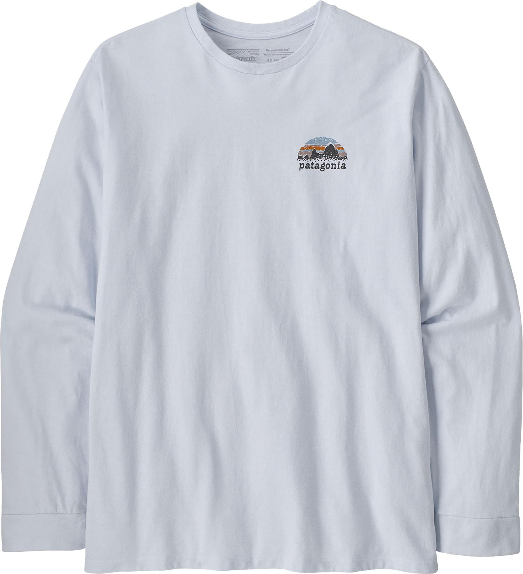 Product gallery image number 1 for product Skyline Stencil Responsibili-Tee Long Sleeve T-Shirt - Men's