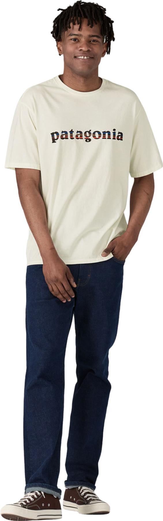 Product gallery image number 3 for product 73 Text Logo Organic T-Shirt - Men's