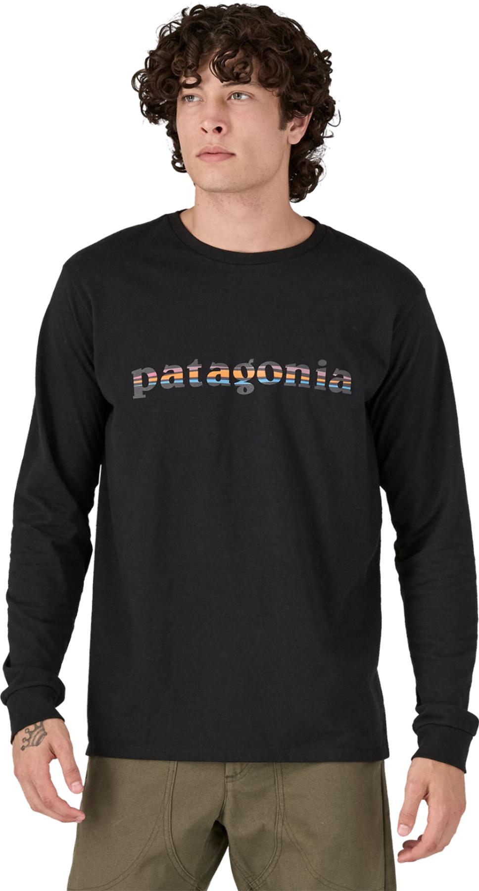 Product gallery image number 3 for product 73 Text Logo Responsibili-Tee Long-Sleeve T-Shirt - Men's