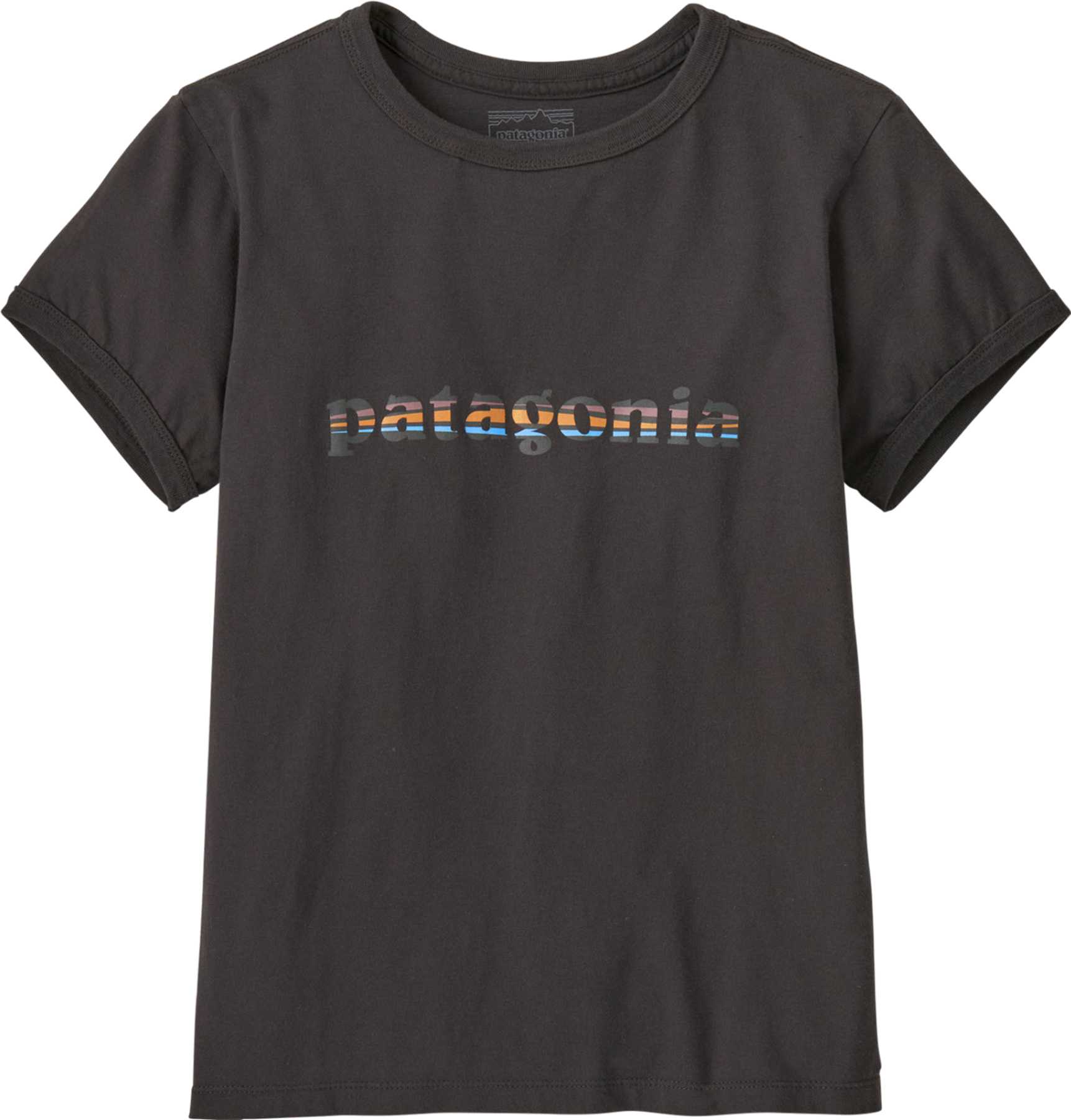 Product image for 73 Text Logo Organic Ringer T-Shirt - Women's