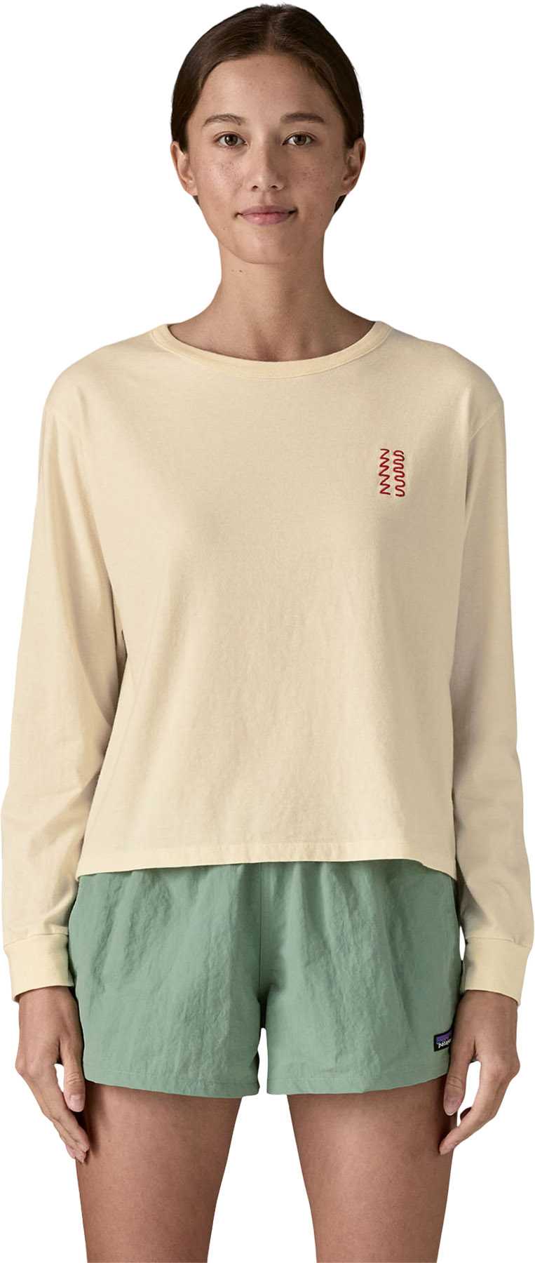 Product image for Driftways Easy-Cut Organic Long-Sleeve T-Shirt - Women’s