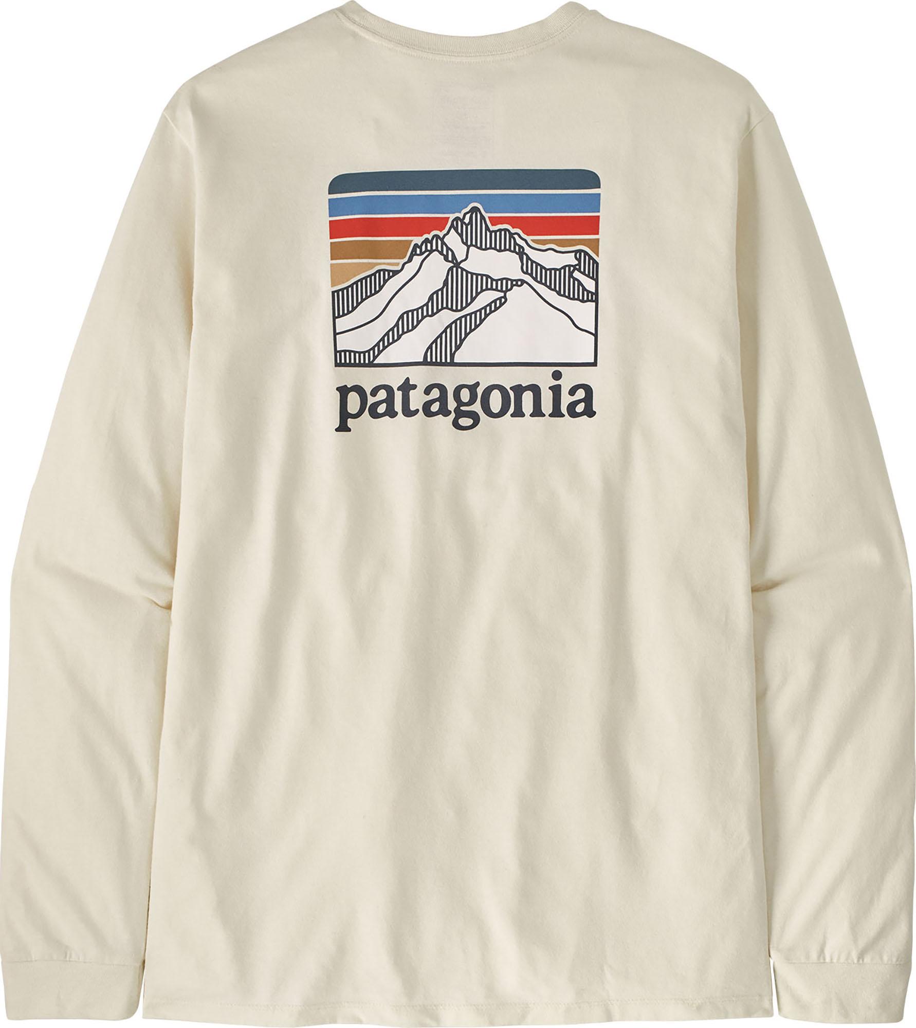 Image de produit pour T-shirt à manches longues Line Logo Ridge Responsibili-Tee - Homme