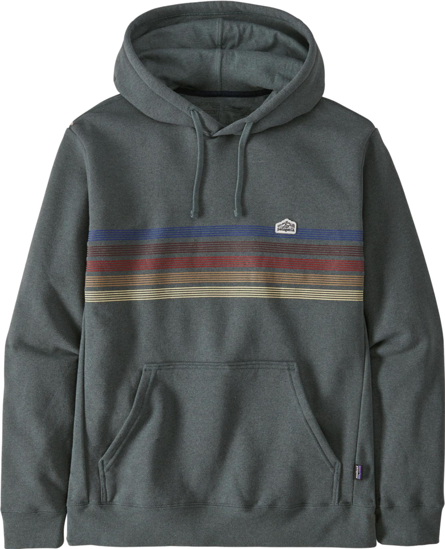 Product gallery image number 1 for product Line Logo Ridge Stripe Uprisal Hoody - Unisex