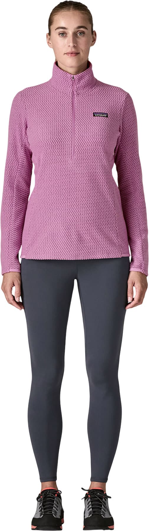 Product gallery image number 3 for product R1 Air Zip Neck Fleece Pullover - Women's