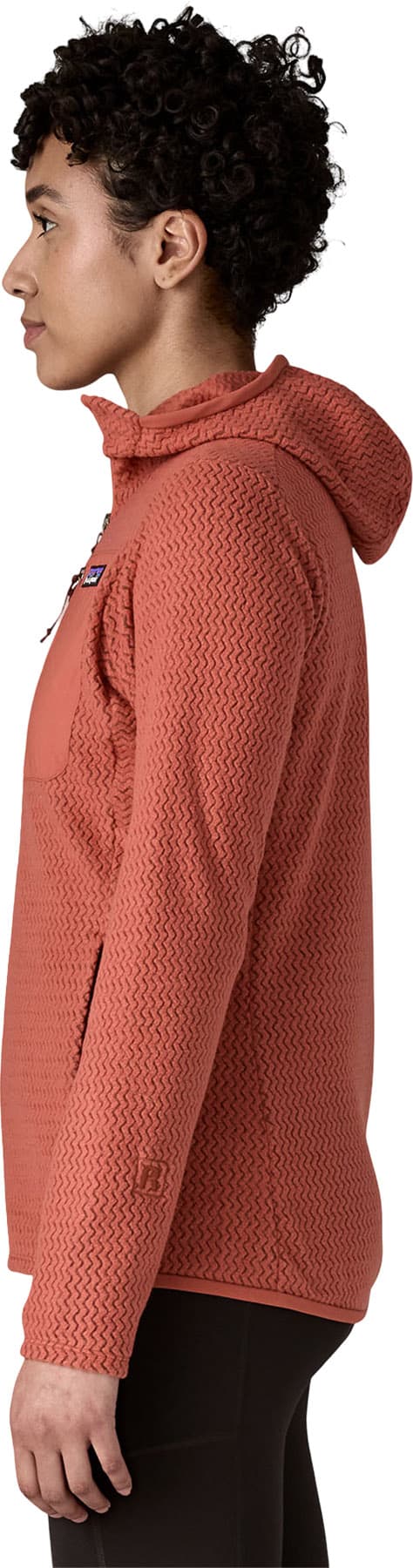 Product gallery image number 3 for product Chandail à capuchon à glissière pleine longueur R1 Air - Femme