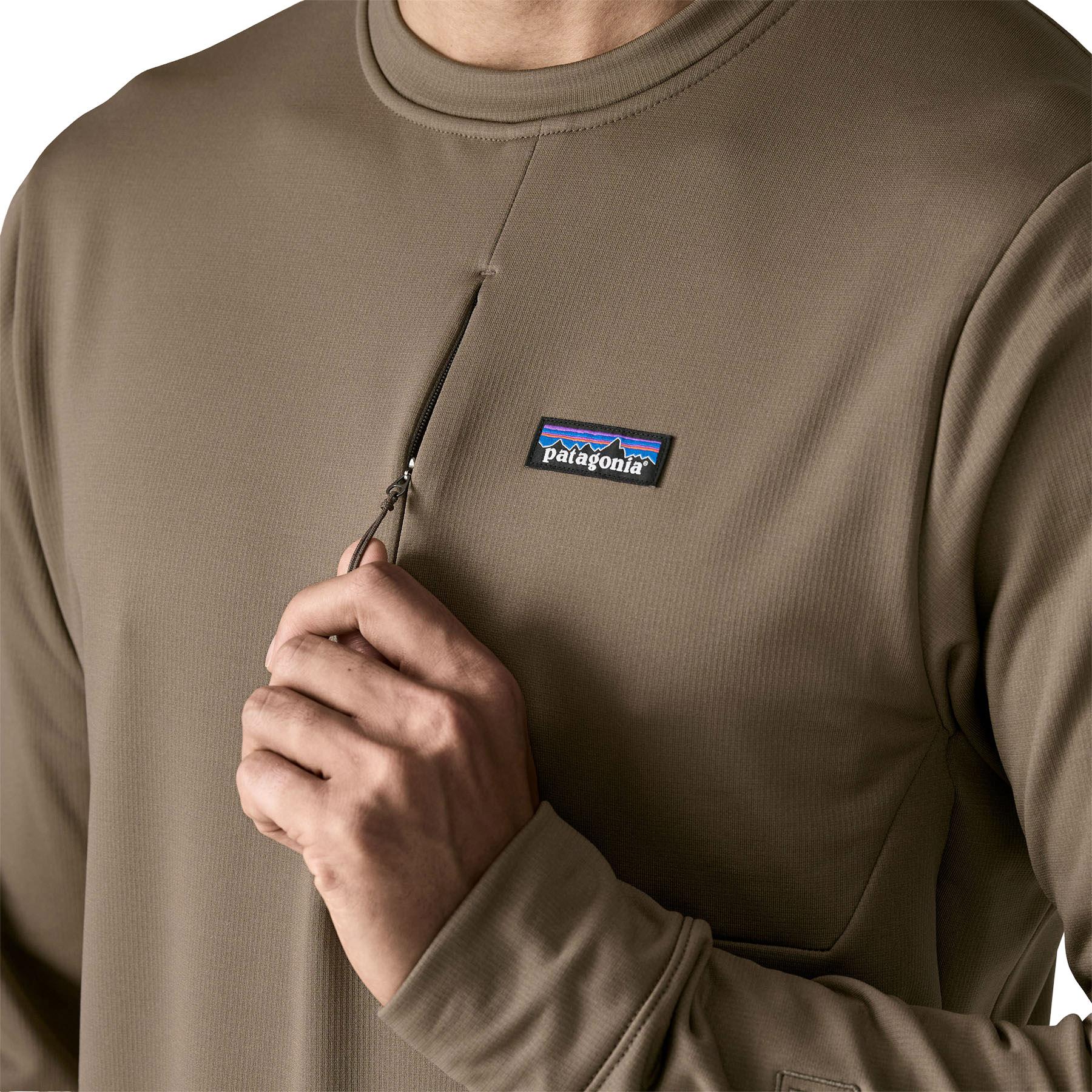 Product gallery image number 3 for product Chandail en polaire thermique à col rond R1 - Homme