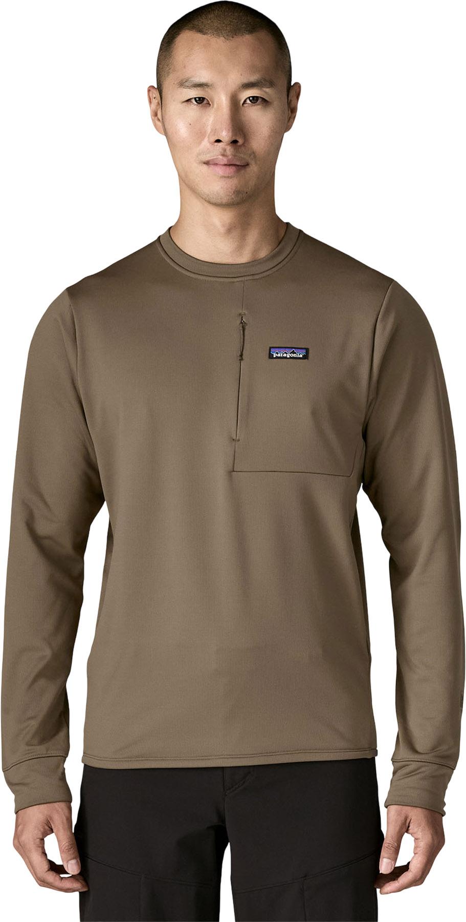 Product gallery image number 4 for product Chandail en polaire thermique à col rond R1 - Homme