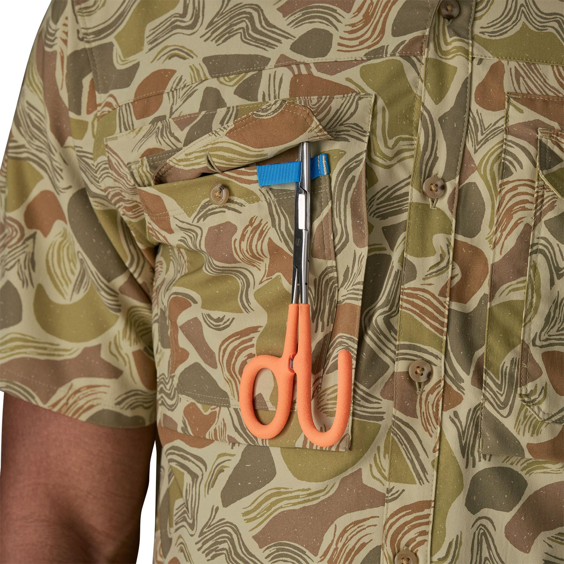 Numéro de l'image de la galerie de produits 3 pour le produit Chemise solaire à manches courtes Self-Guided - Homme